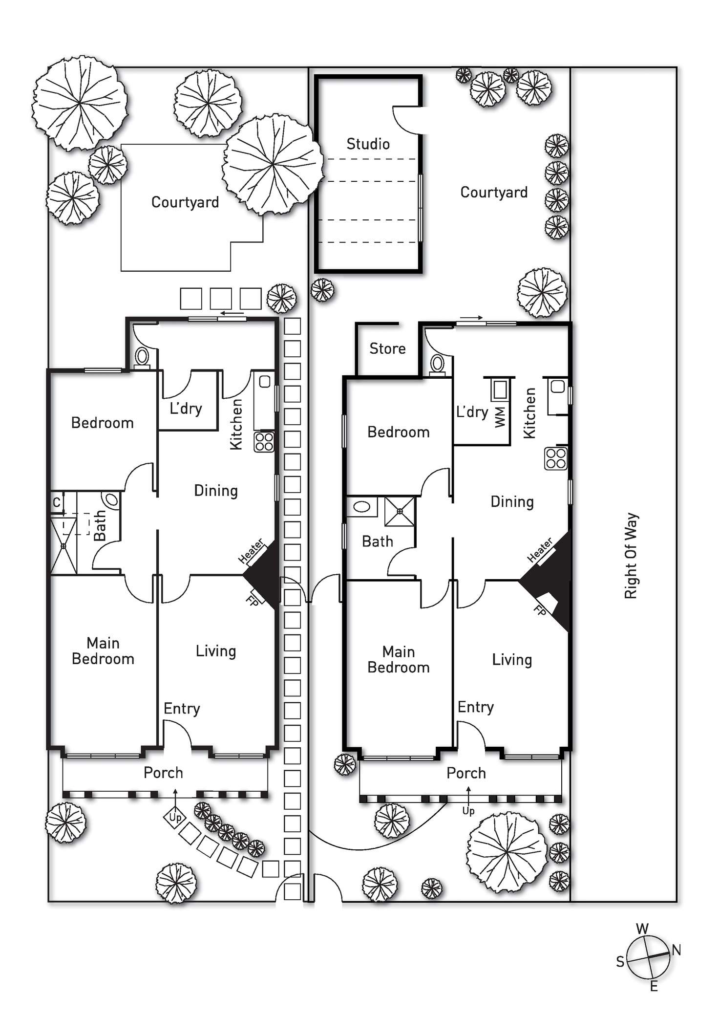 Floorplan of Homely house listing, 19 & 21 Alfred Street, Prahran VIC 3181