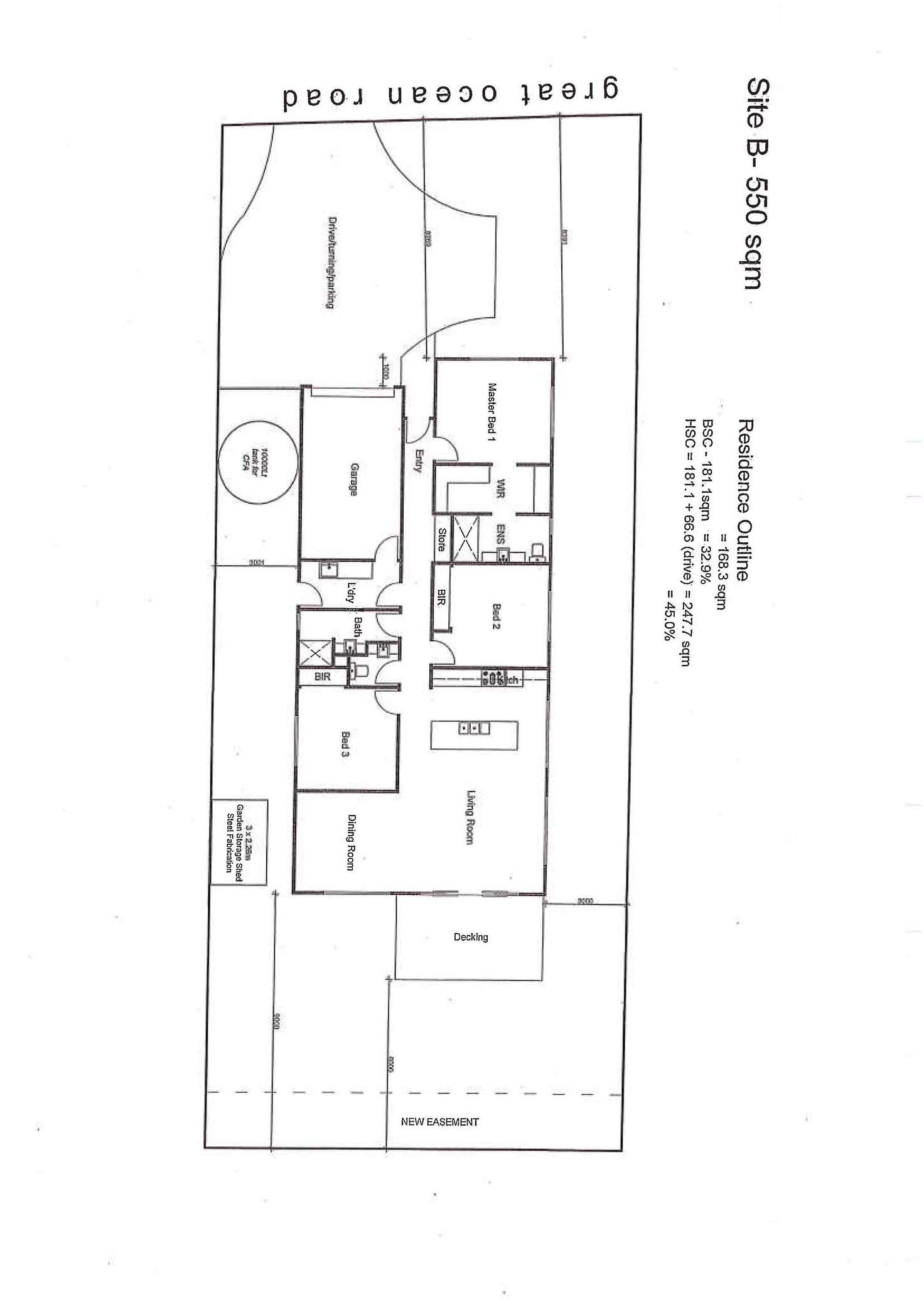 Floorplan of Homely residentialLand listing, Lot 2/2 Great Ocean  Road, Anglesea VIC 3230