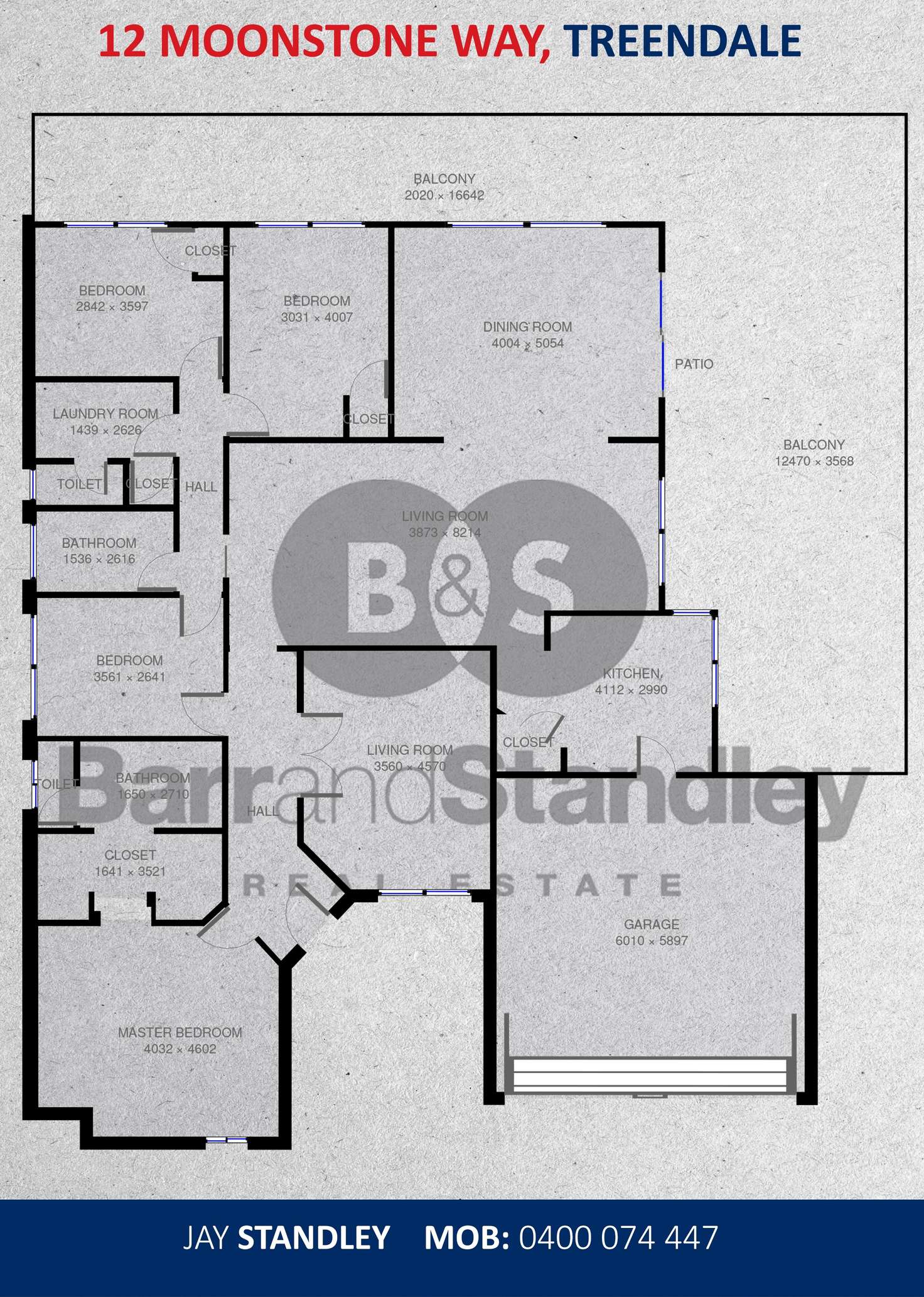Floorplan of Homely house listing, 12 Moonstone Way, Australind WA 6233