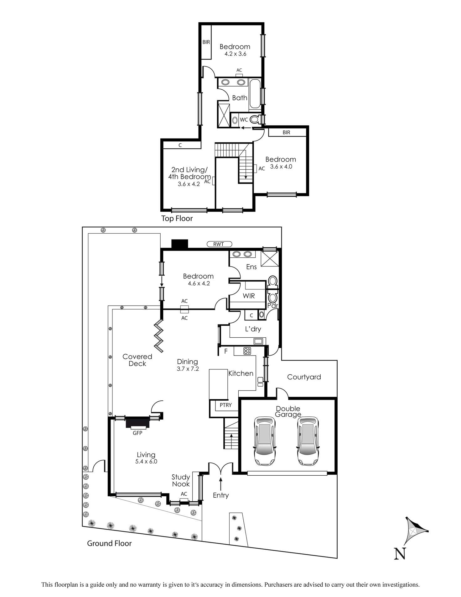 Floorplan of Homely house listing, 2/1 Laura Street, Aspendale VIC 3195