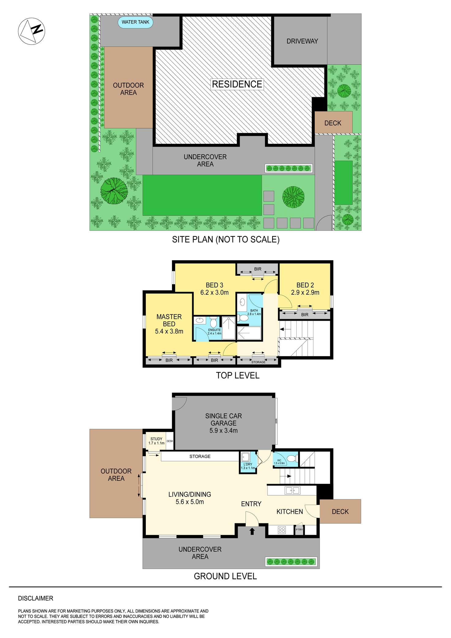 Floorplan of Homely house listing, 1 Monteith (408 Drummond Street) Place, Ballarat Central VIC 3350