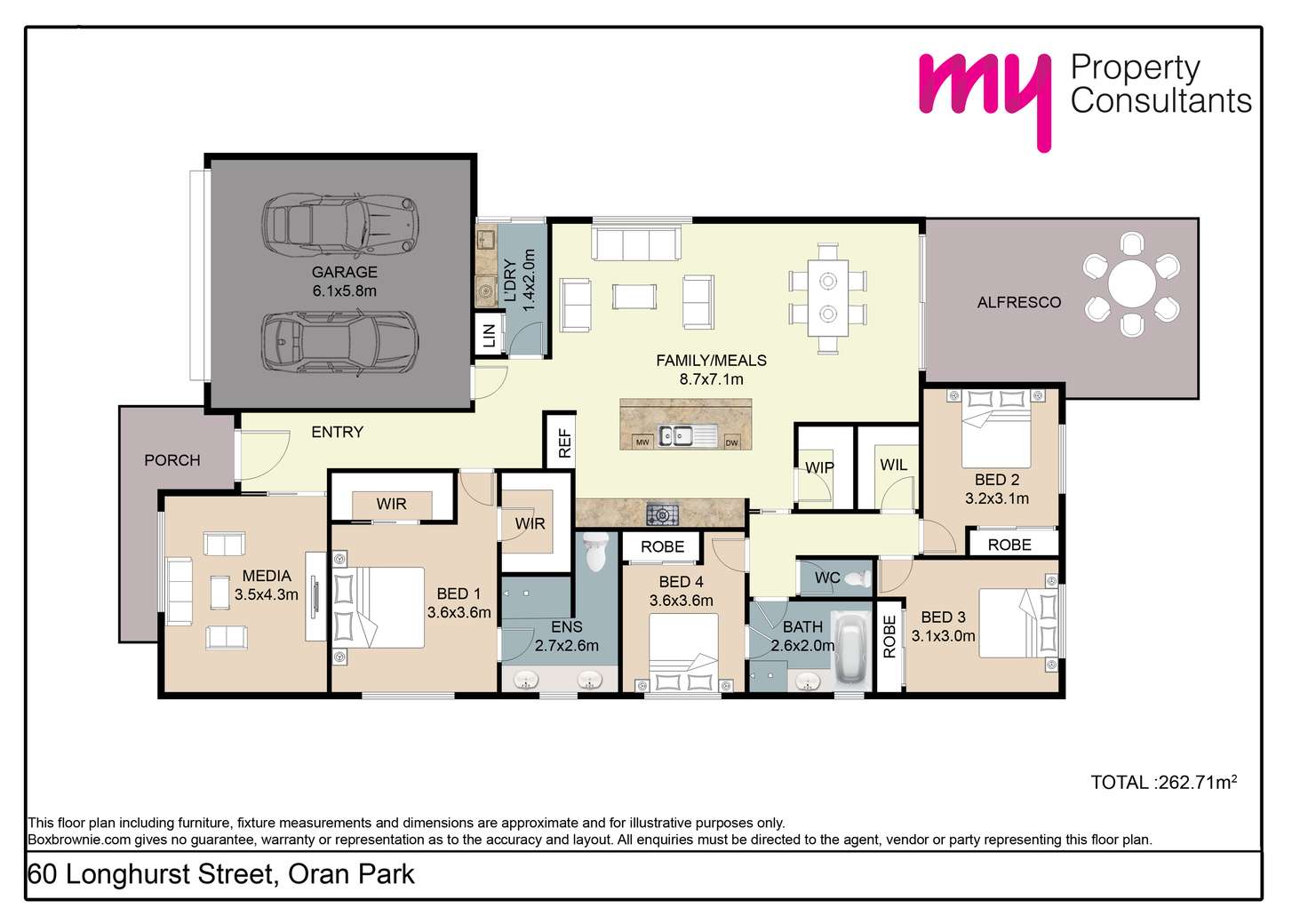 Floorplan of Homely house listing, 60 Longhurst Street, Oran Park NSW 2570