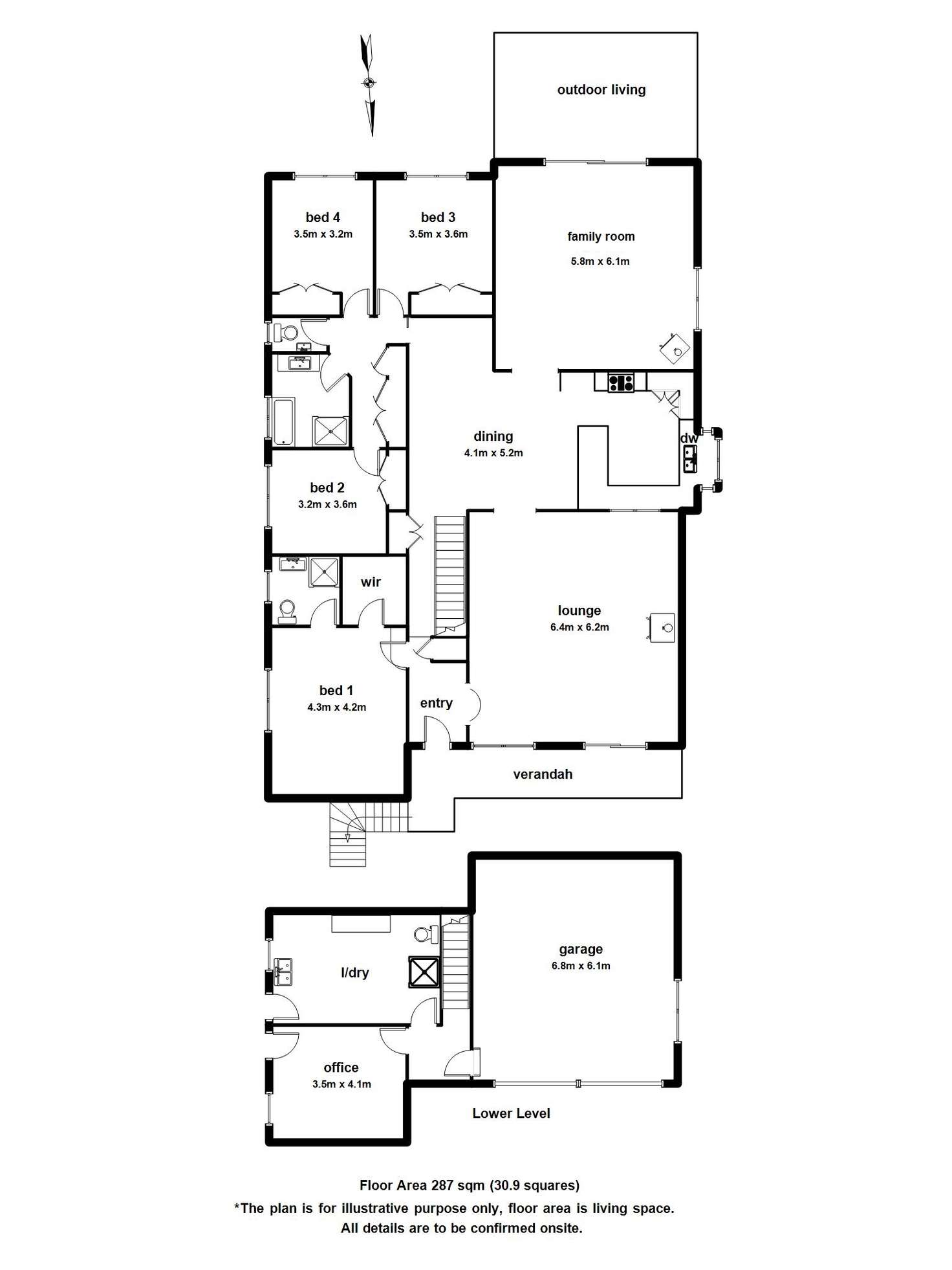 Floorplan of Homely house listing, 2 Broadway, Belgrave VIC 3160