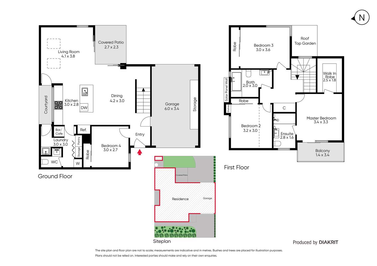 Floorplan of Homely townhouse listing, 2/35 Bishop Street, Kingsville VIC 3012