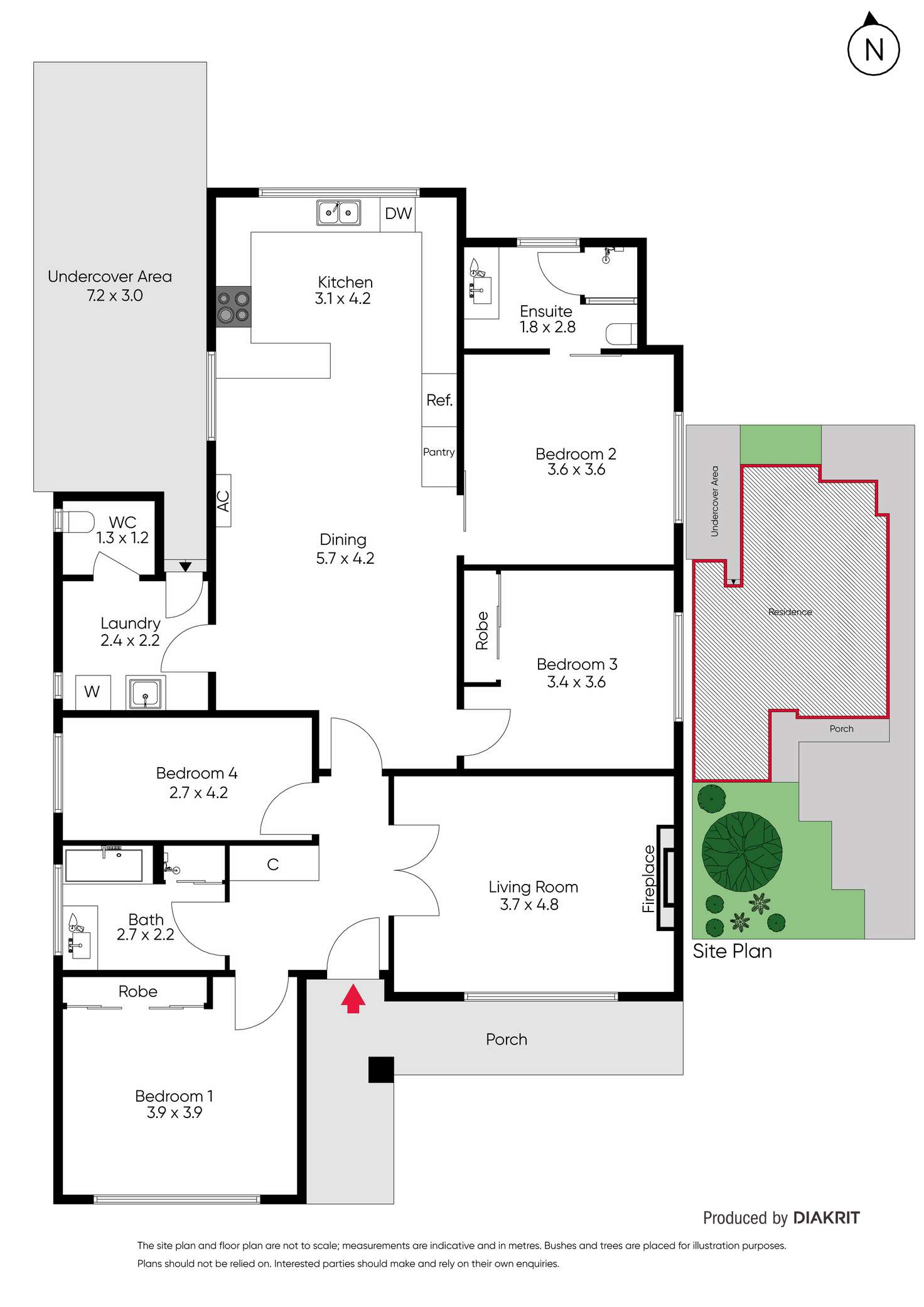Floorplan of Homely house listing, 1/7 Kenlon Street, Bentleigh East VIC 3165