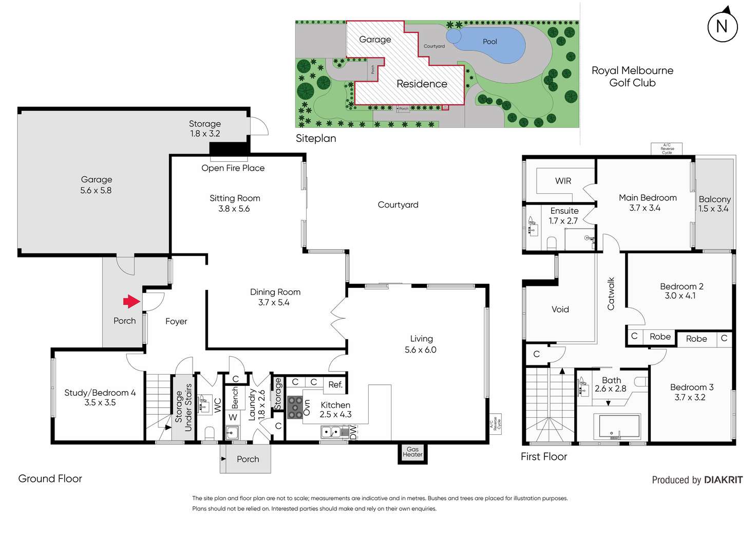 Floorplan of Homely house listing, 22 Vardon Avenue, Beaumaris VIC 3193