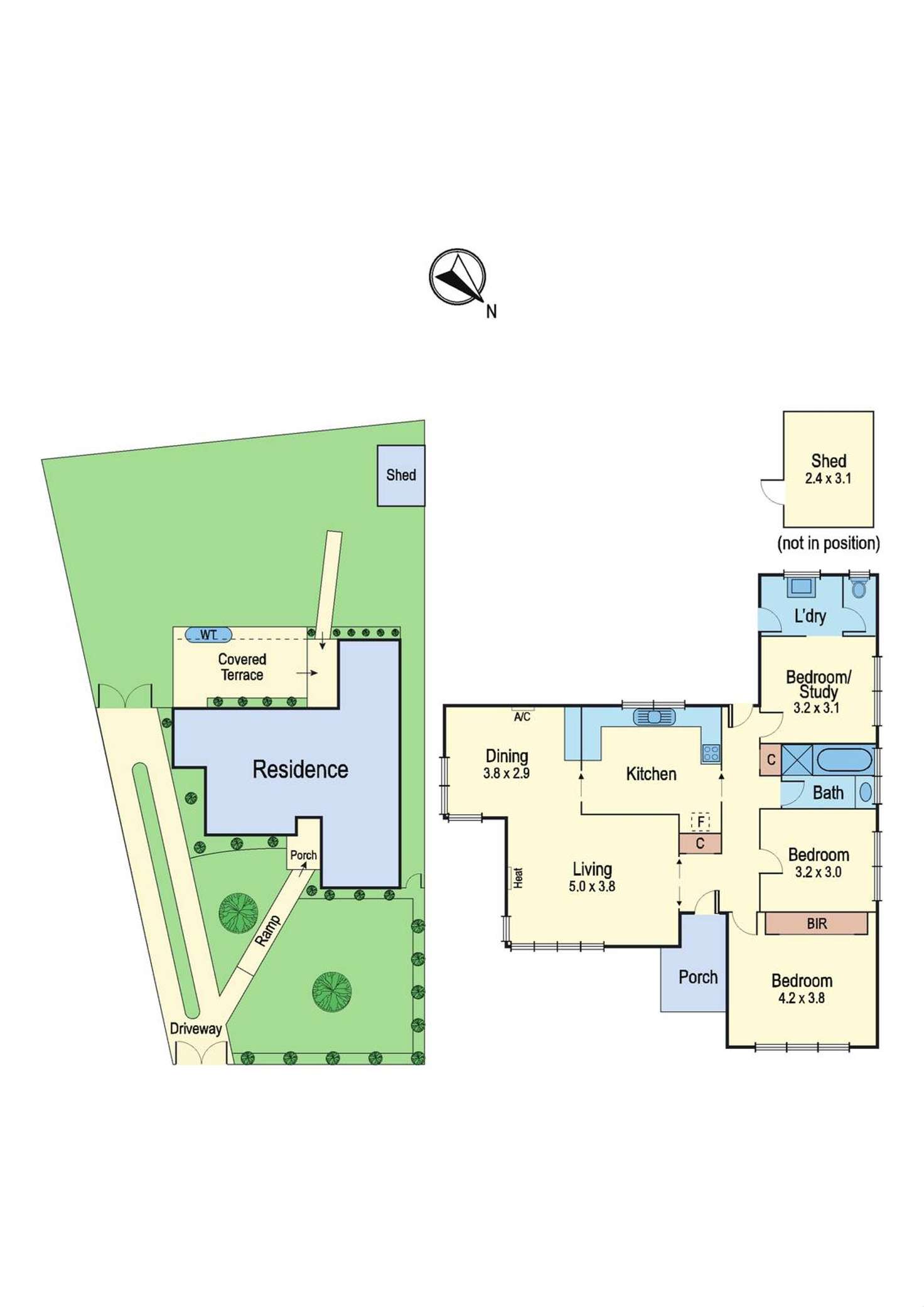 Floorplan of Homely house listing, 4 Nepean Street, Watsonia VIC 3087