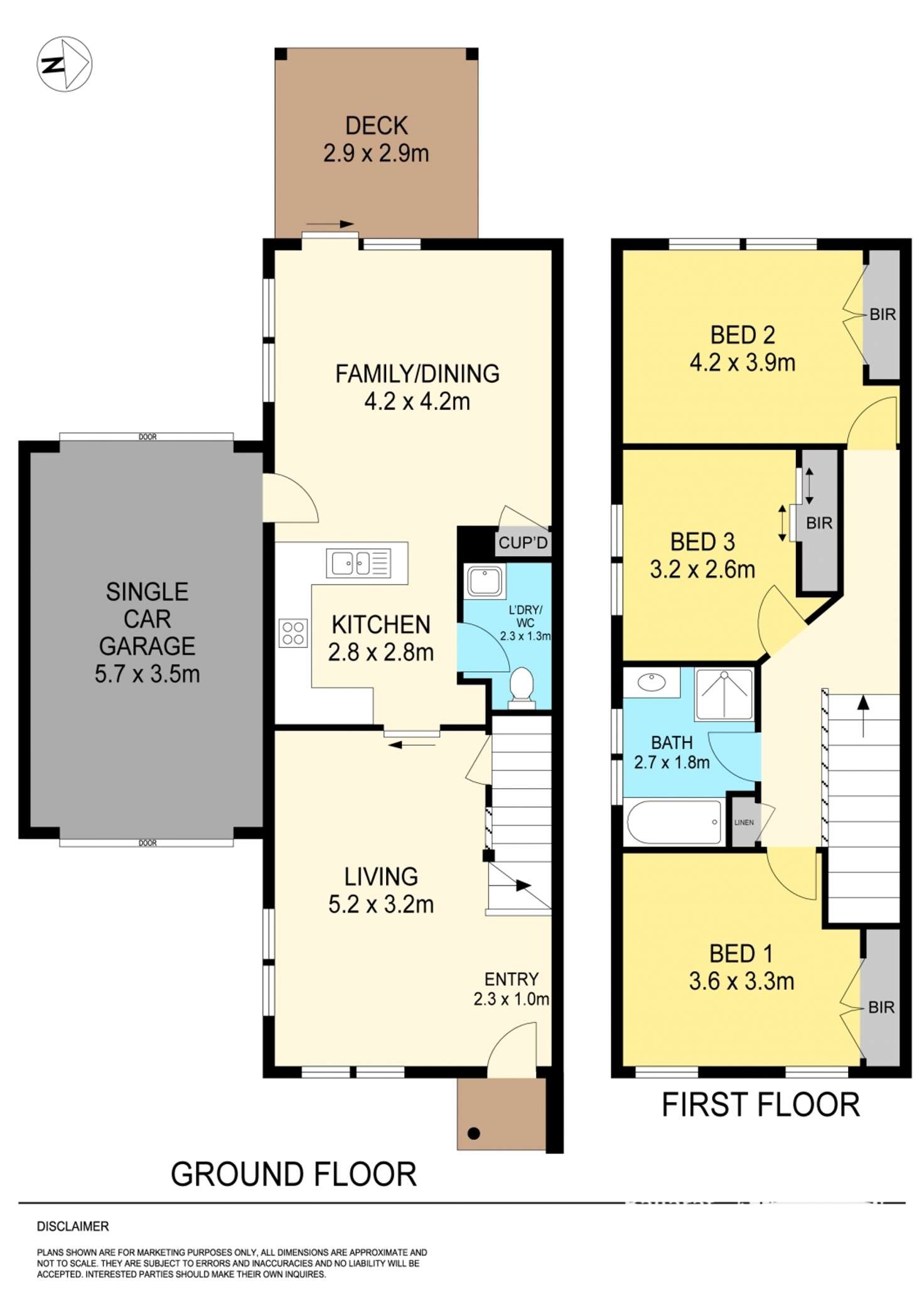 Floorplan of Homely house listing, 12 Eureka Gardens, Ballarat East VIC 3350