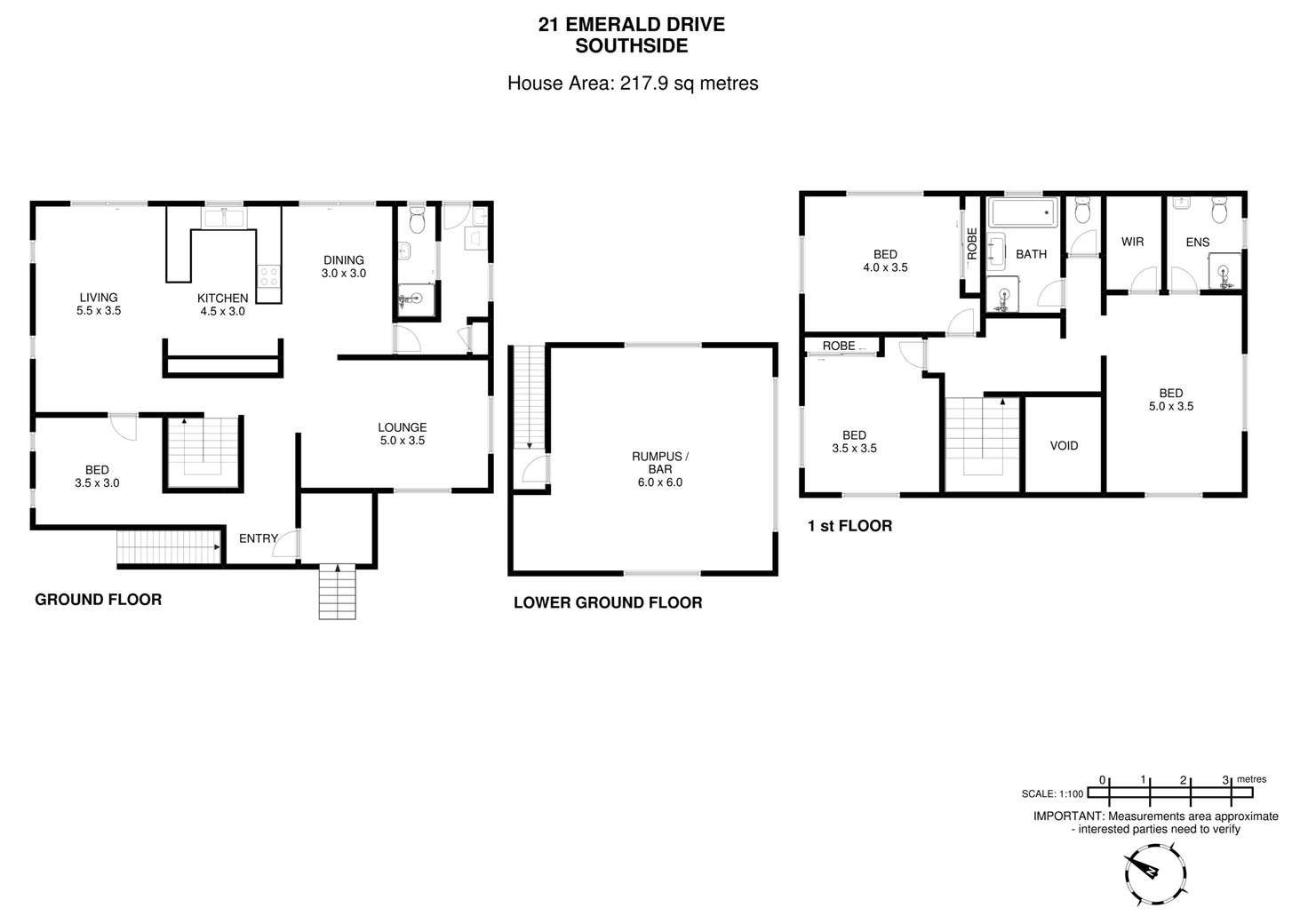 Floorplan of Homely house listing, 21 Emerald Drive, Southside QLD 4570