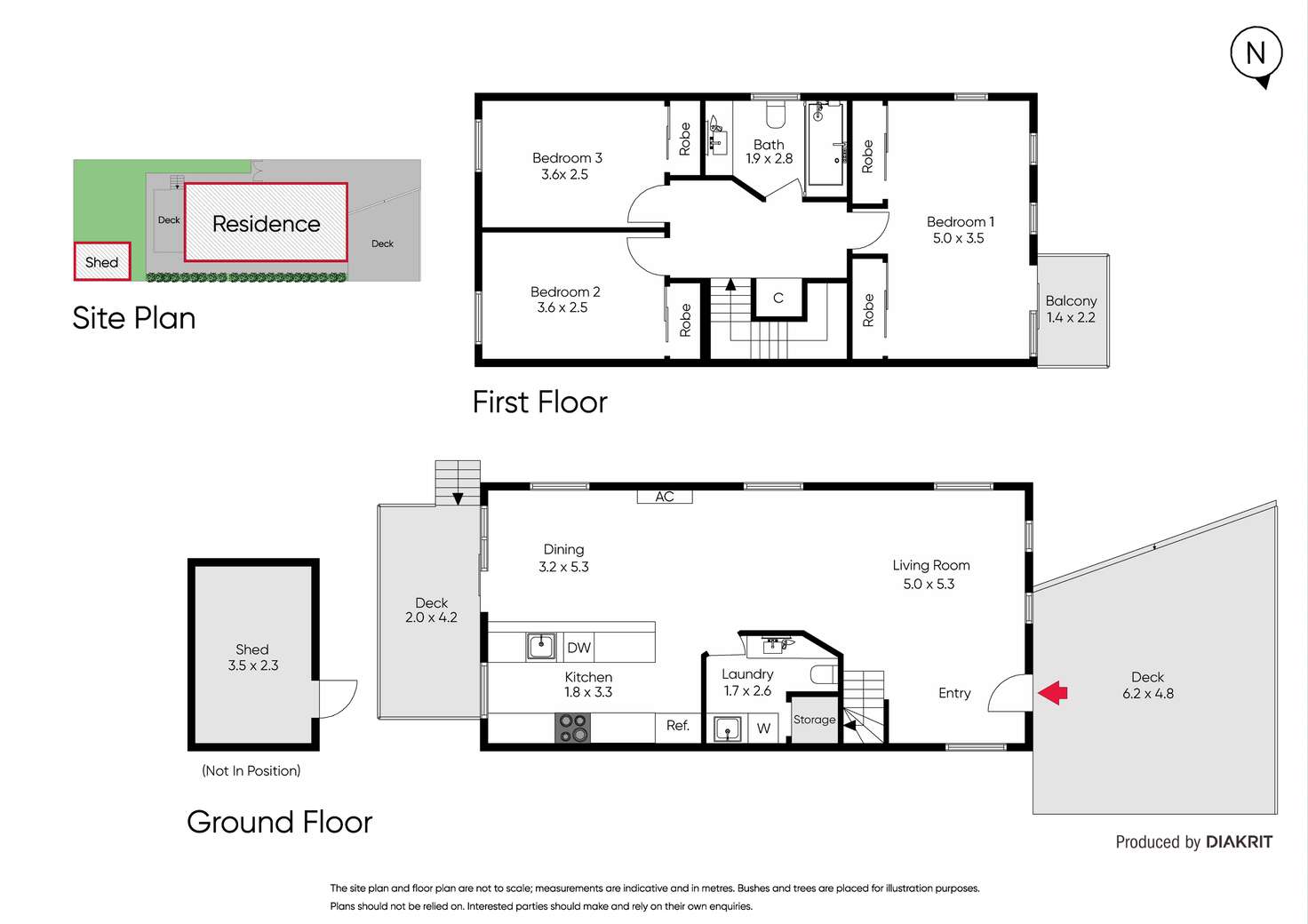 Floorplan of Homely house listing, 14 Borang Street, Coburg North VIC 3058