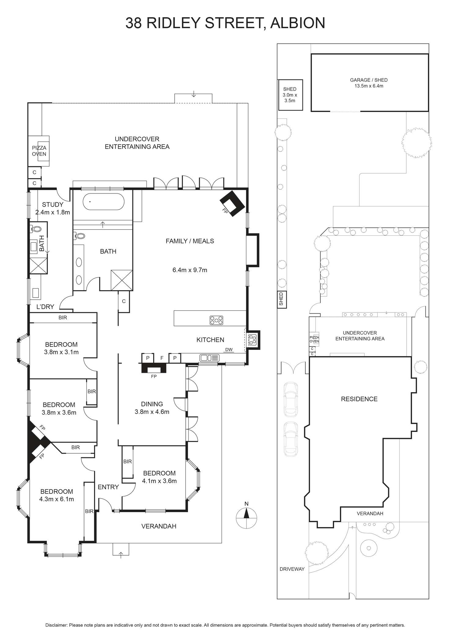 Floorplan of Homely house listing, 38 Ridley Street, Albion VIC 3020