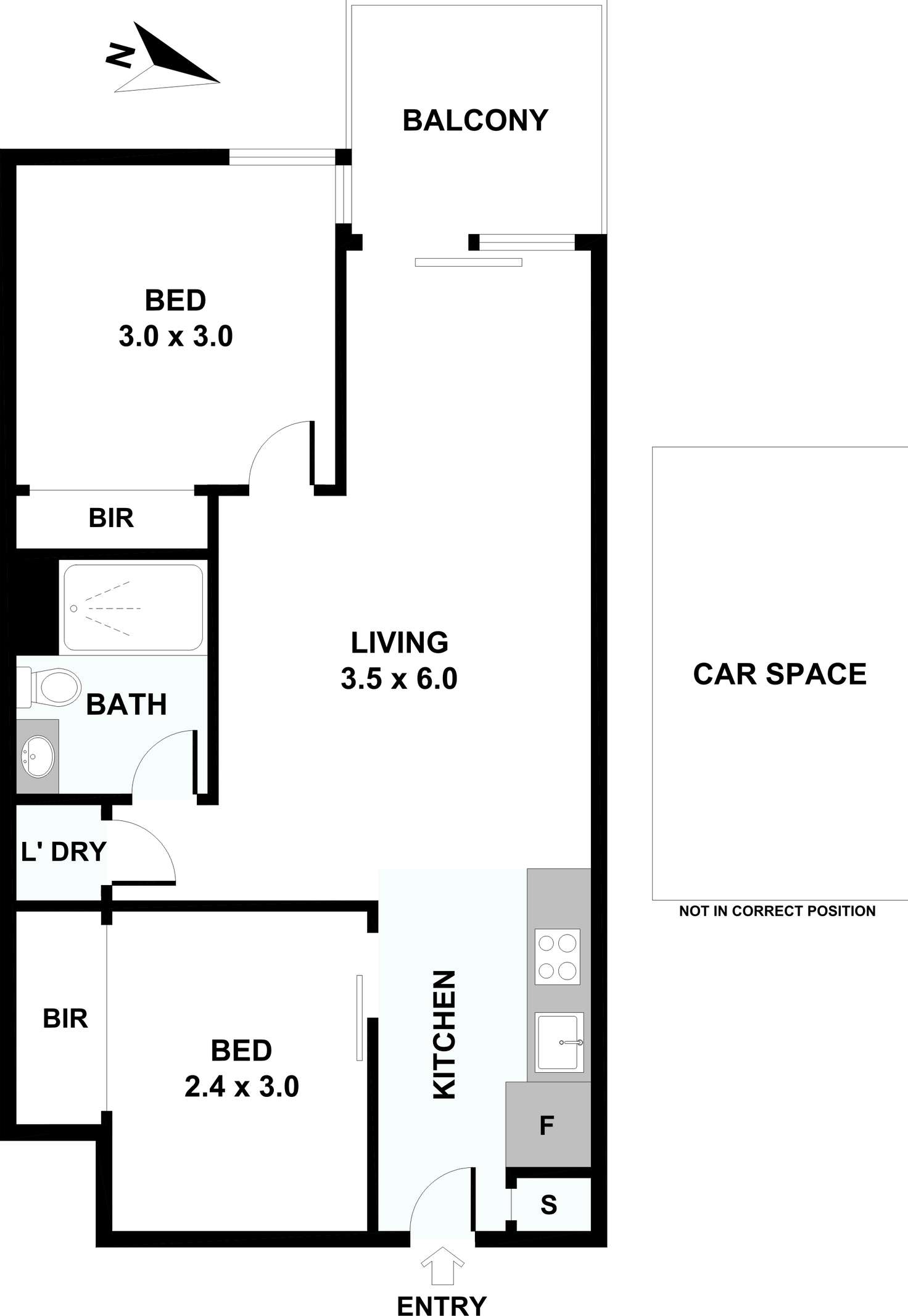 Floorplan of Homely apartment listing, F219/11 Bond Street, Caulfield North VIC 3161