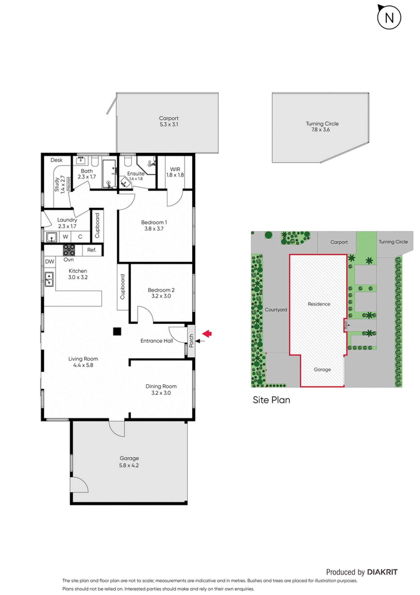 Floorplan of Homely villa listing, 3/10 Manor Street, Brighton VIC 3186