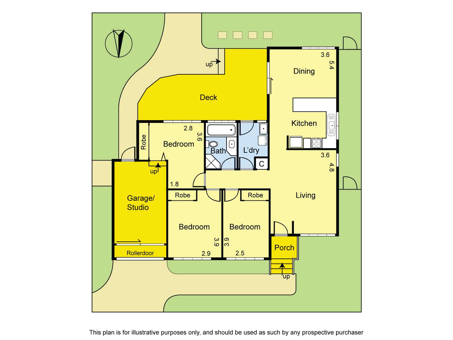 Floorplan of Homely unit listing, 2/5 Marilyn Court, Watsonia VIC 3087