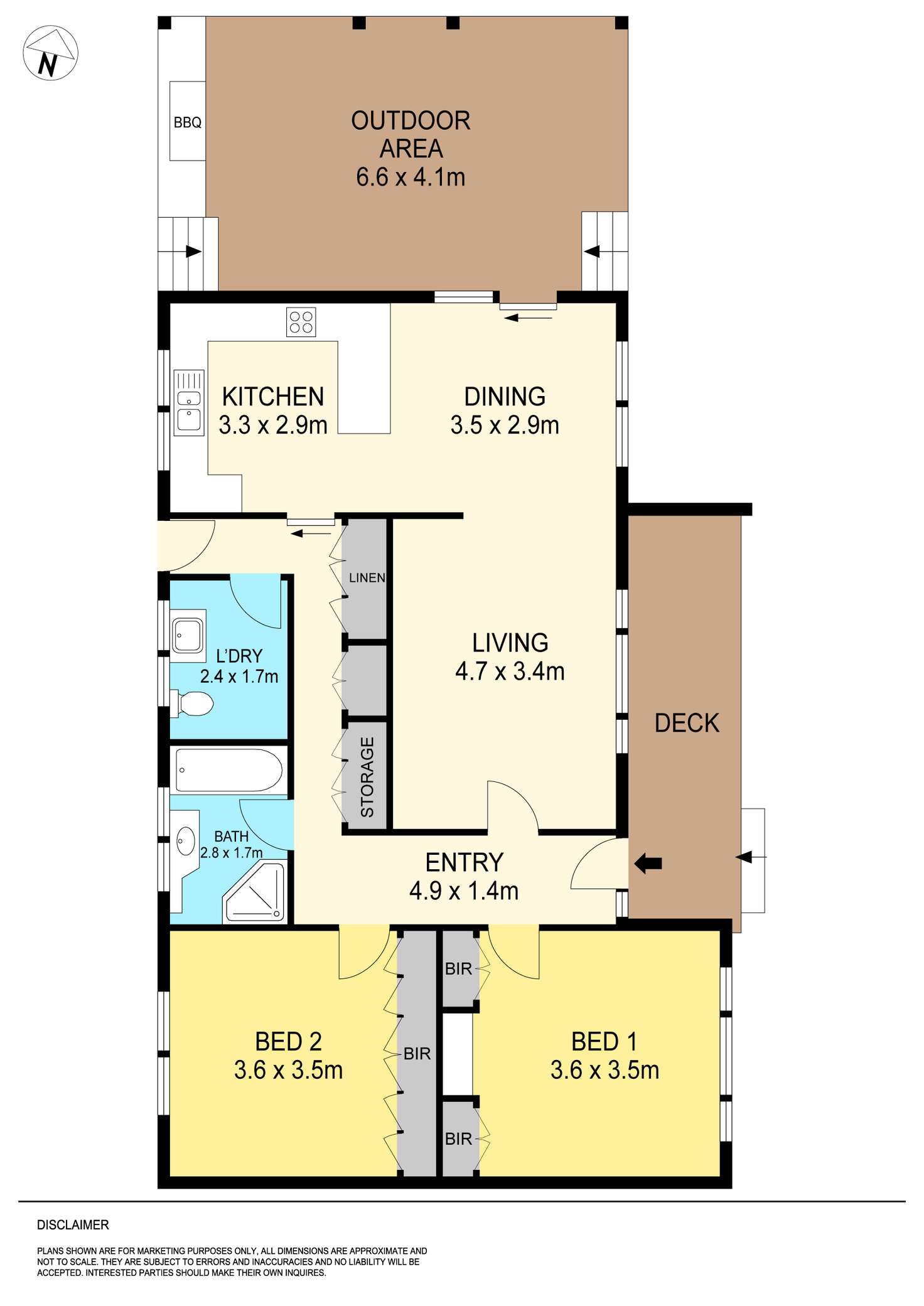 Floorplan of Homely house listing, 19 Ainley Street, Brown Hill VIC 3350