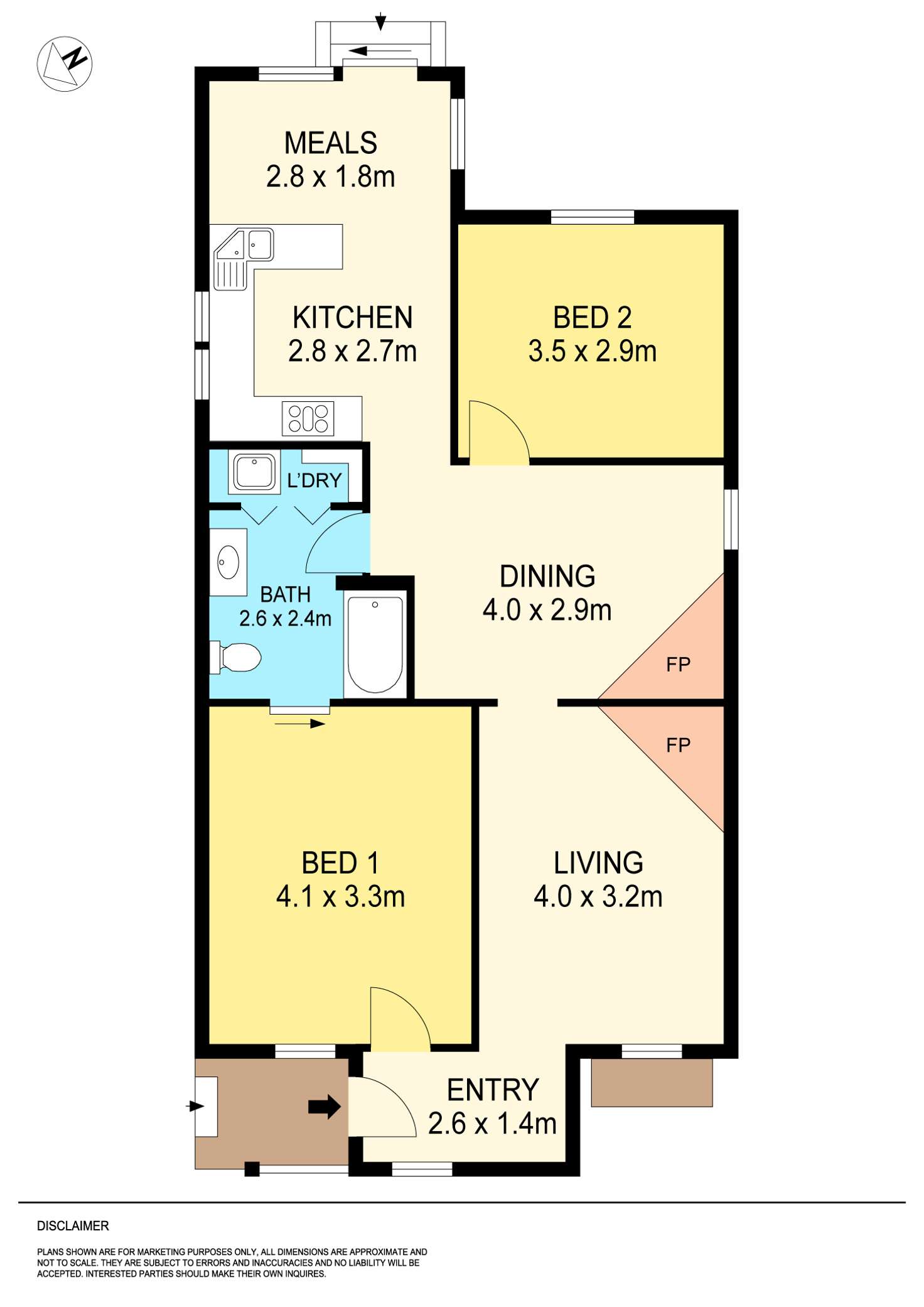 Floorplan of Homely house listing, 407 Ripon Street South, Ballarat Central VIC 3350