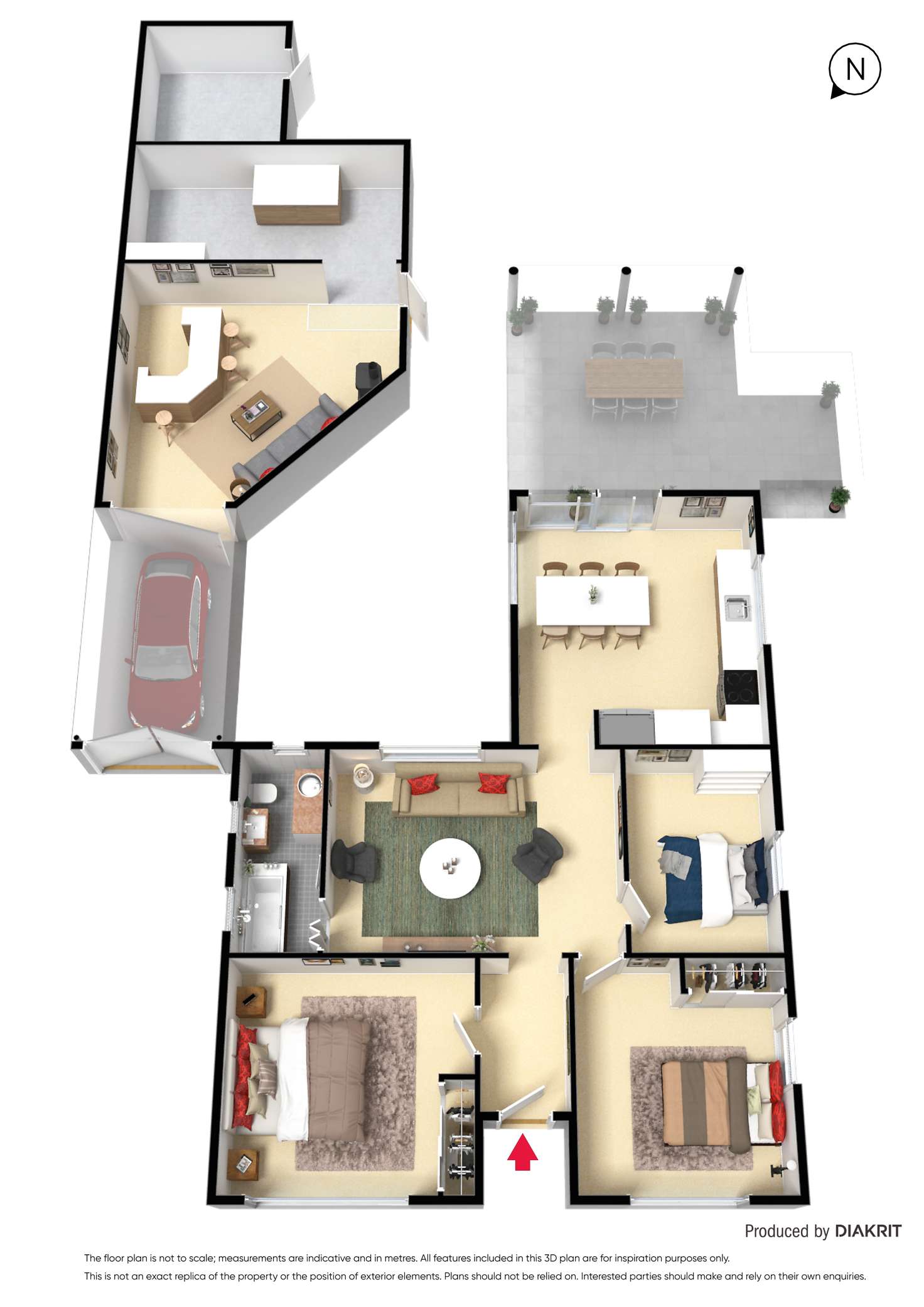 Floorplan of Homely house listing, 277 Frankston - Dandenong Road, Frankston North VIC 3200