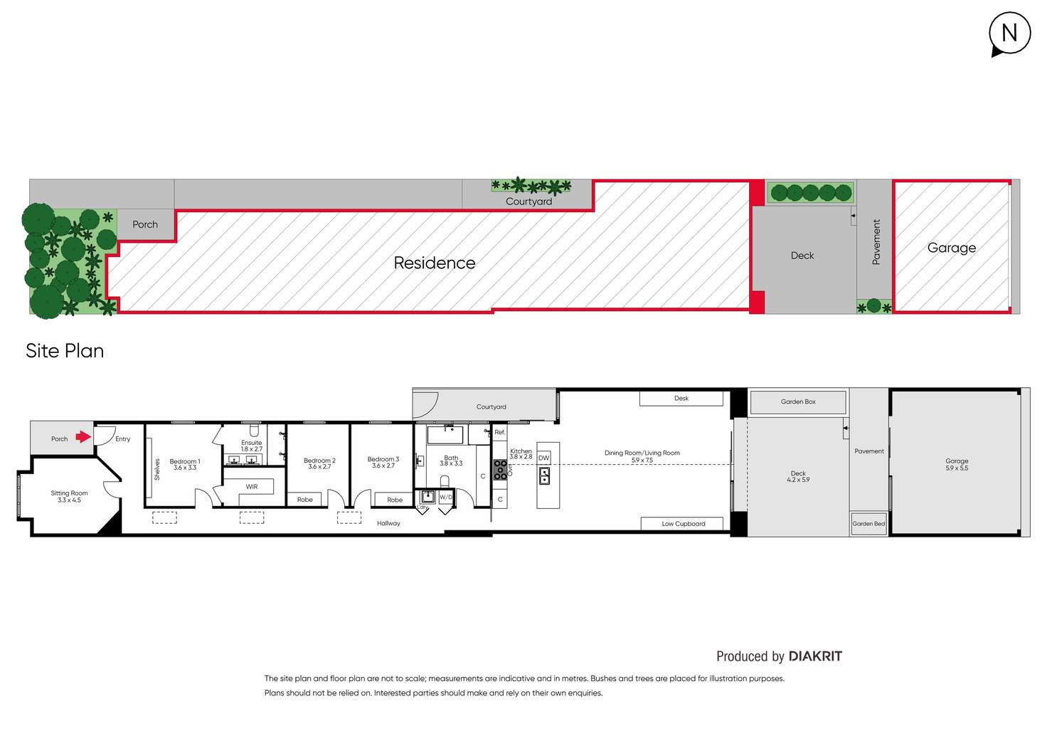 Floorplan of Homely house listing, 60 Ruskin Street, Elwood VIC 3184