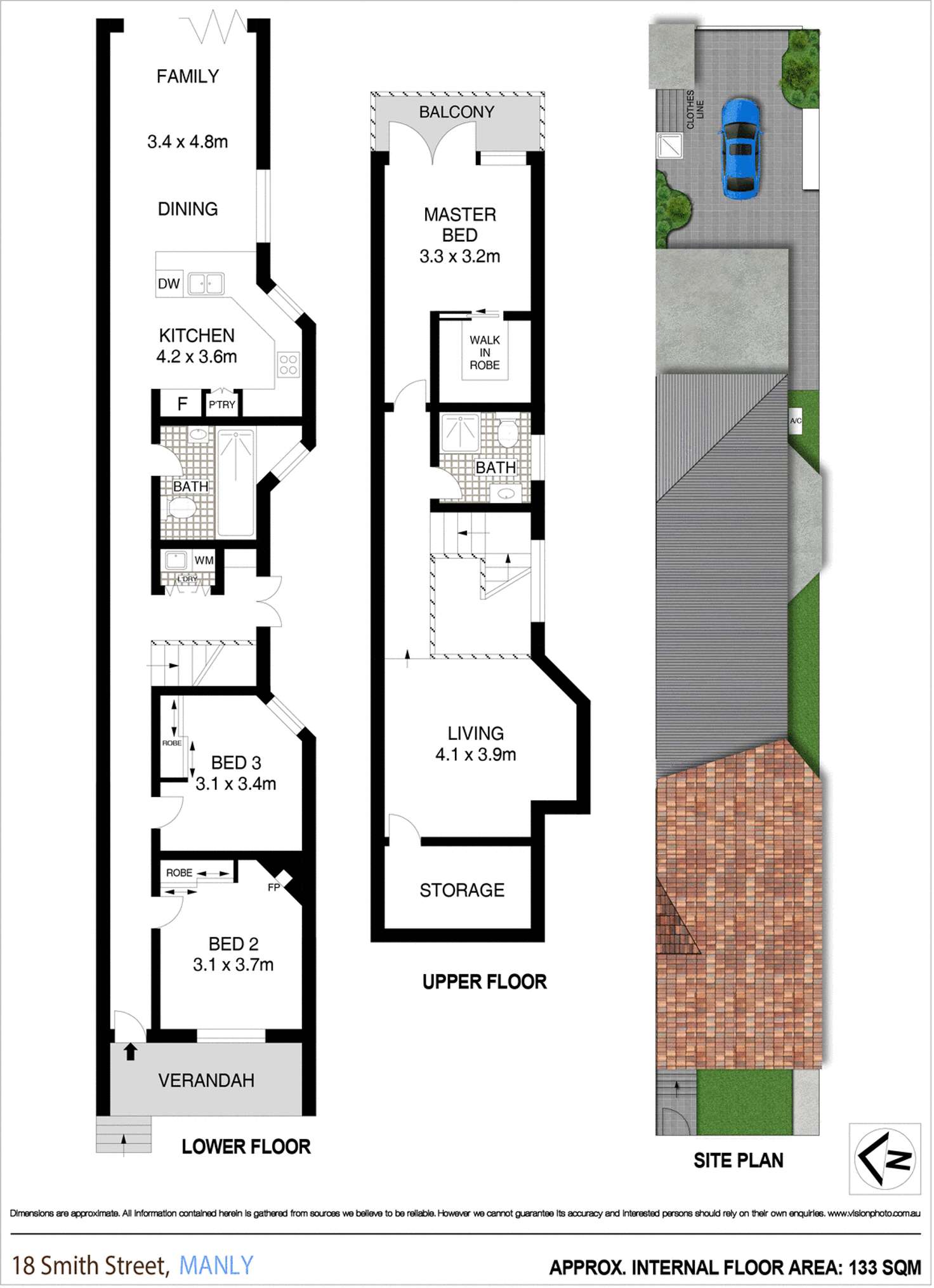 Floorplan of Homely house listing, 18 Smith Street, Manly NSW 2095