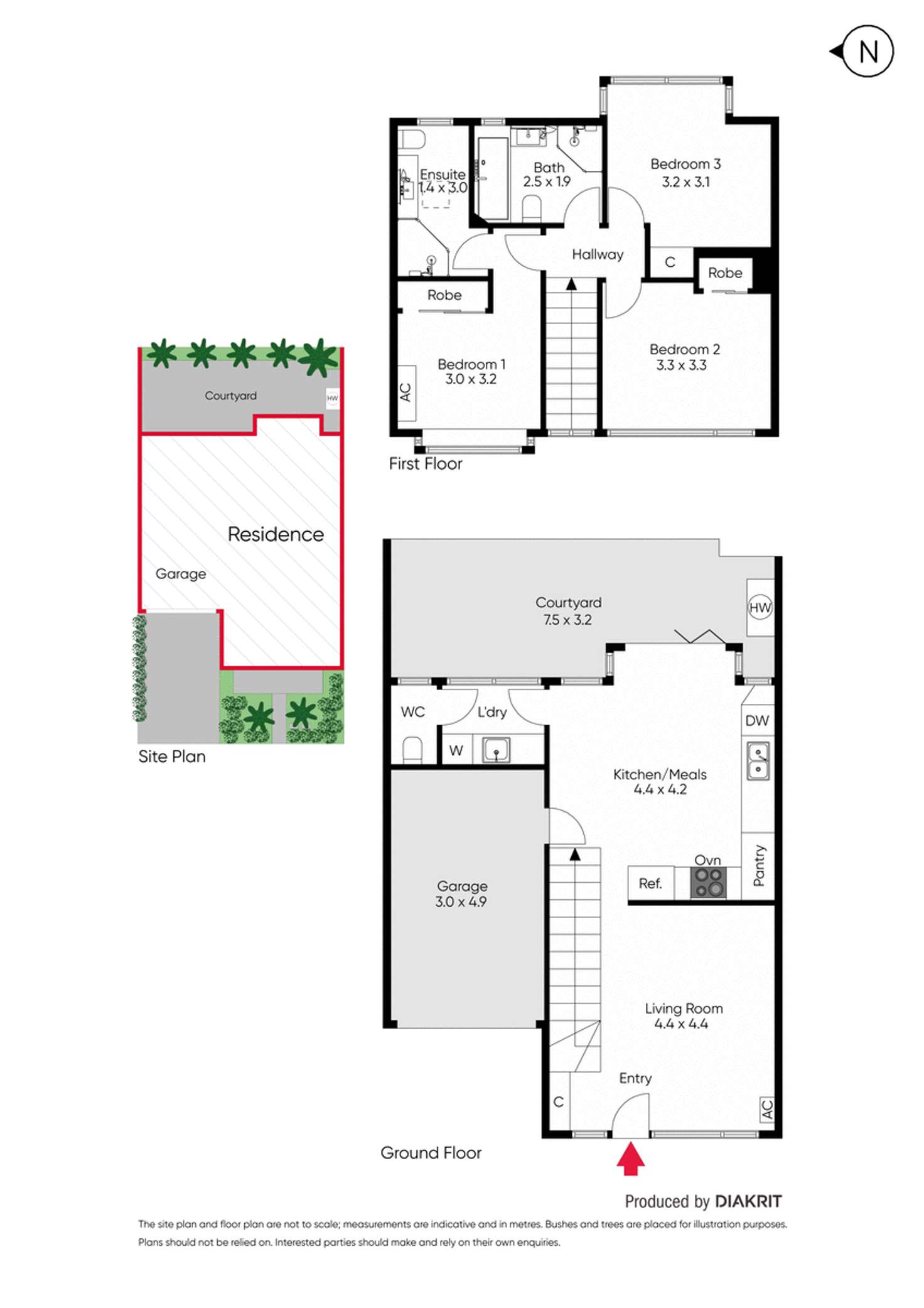 Floorplan of Homely house listing, 56a Hornby Street, Prahran VIC 3181