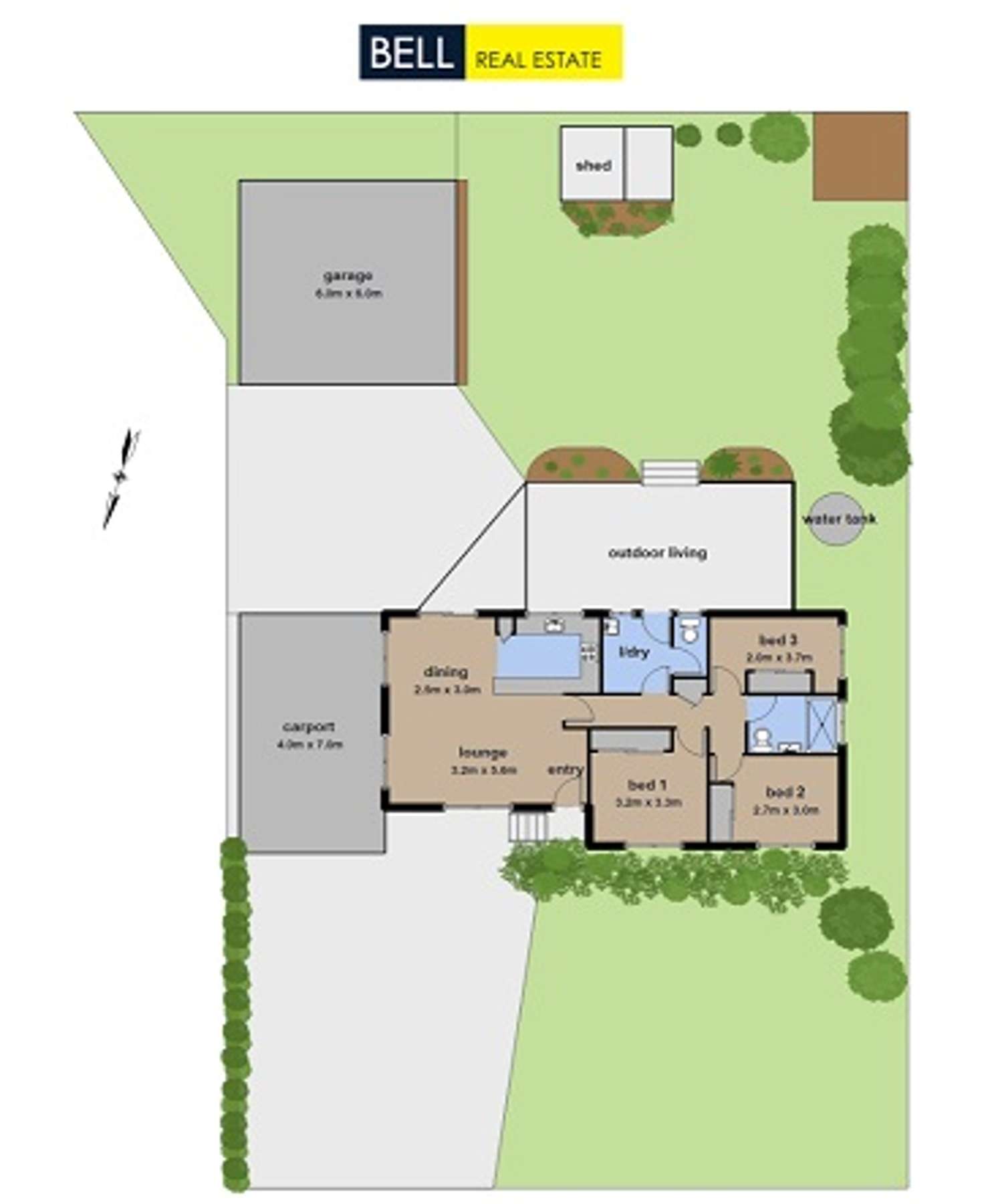 Floorplan of Homely house listing, 4 Shirley Crescent, Woori Yallock VIC 3139