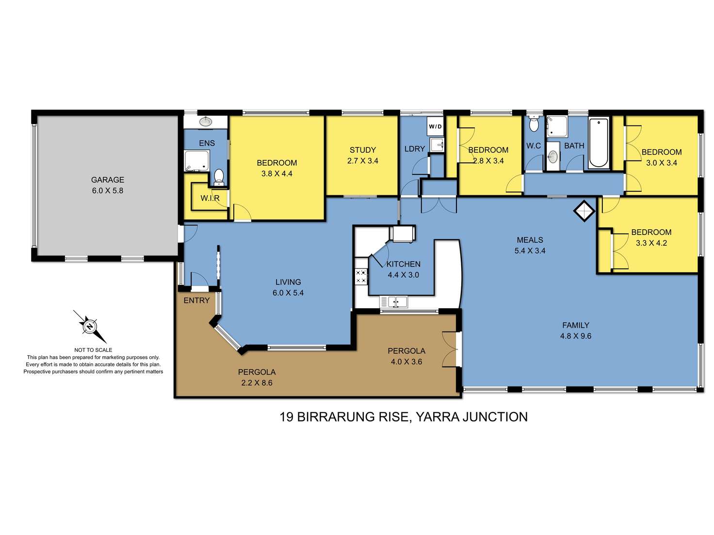 Floorplan of Homely house listing, 19 Birrarrung Rise, Yarra Junction VIC 3797