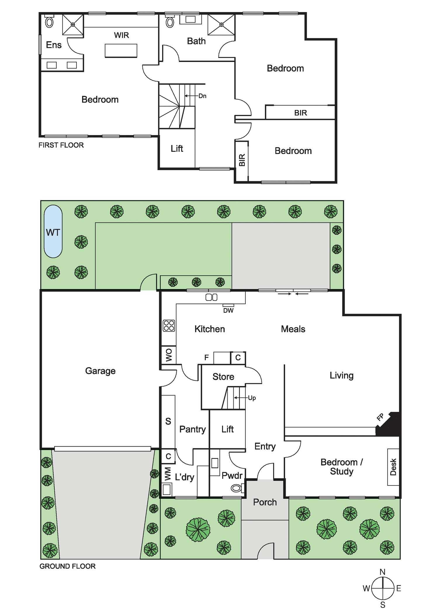 Floorplan of Homely house listing, 59a Murray Street, Elsternwick VIC 3185