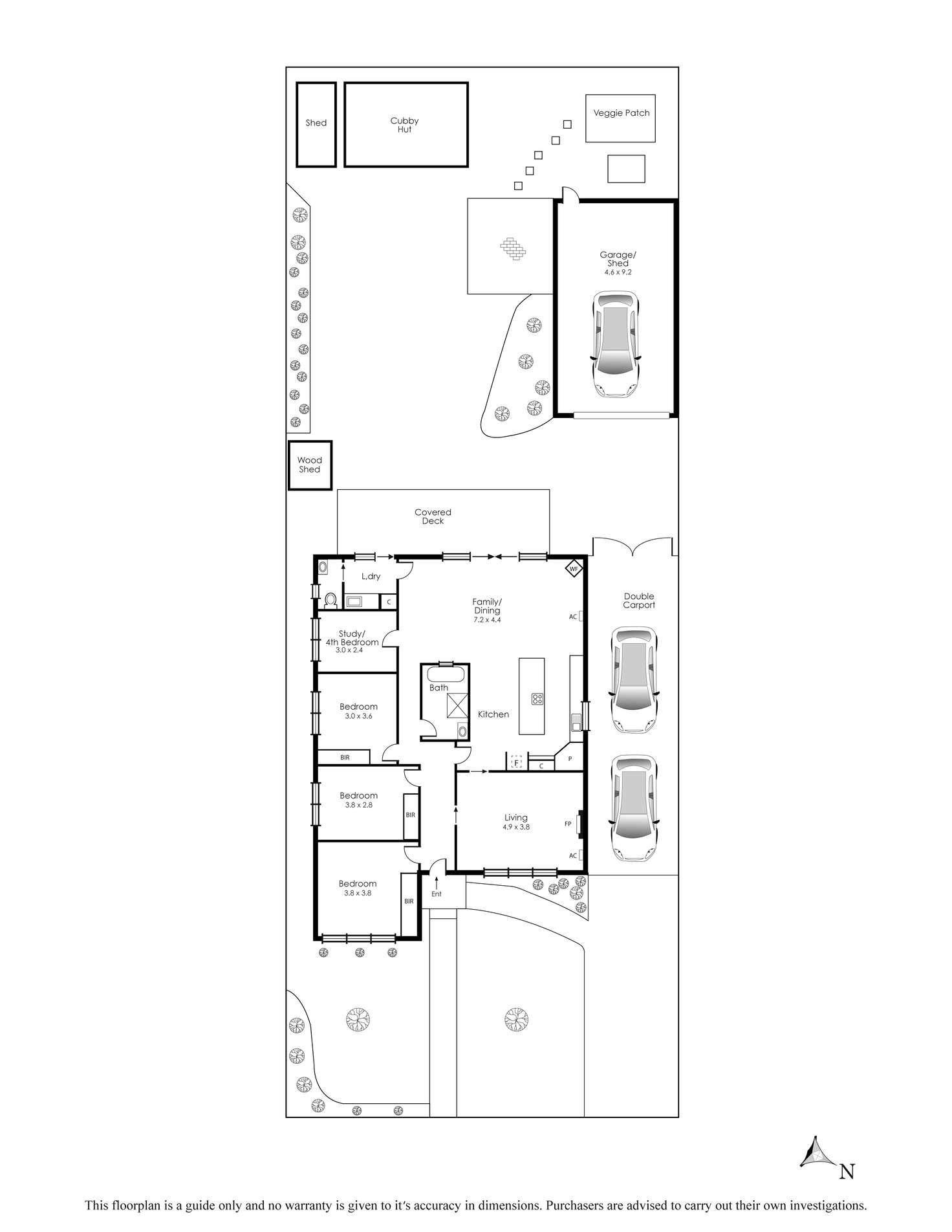 Floorplan of Homely house listing, 30 First Avenue, Chelsea Heights VIC 3196