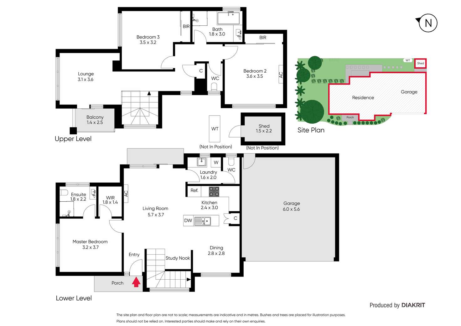 Floorplan of Homely townhouse listing, 1/55 Culcairn Drive, Frankston South VIC 3199