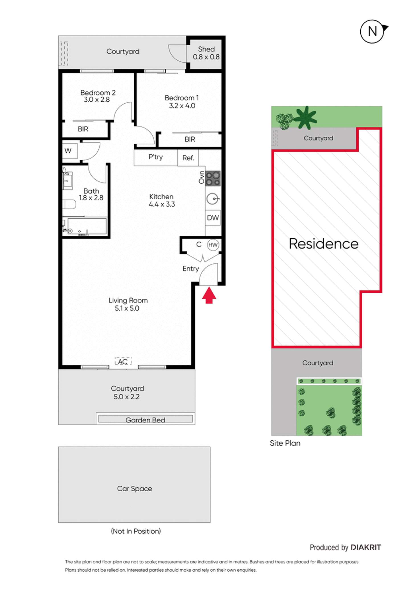 Floorplan of Homely apartment listing, 1/24 Valentine Grove, Armadale VIC 3143