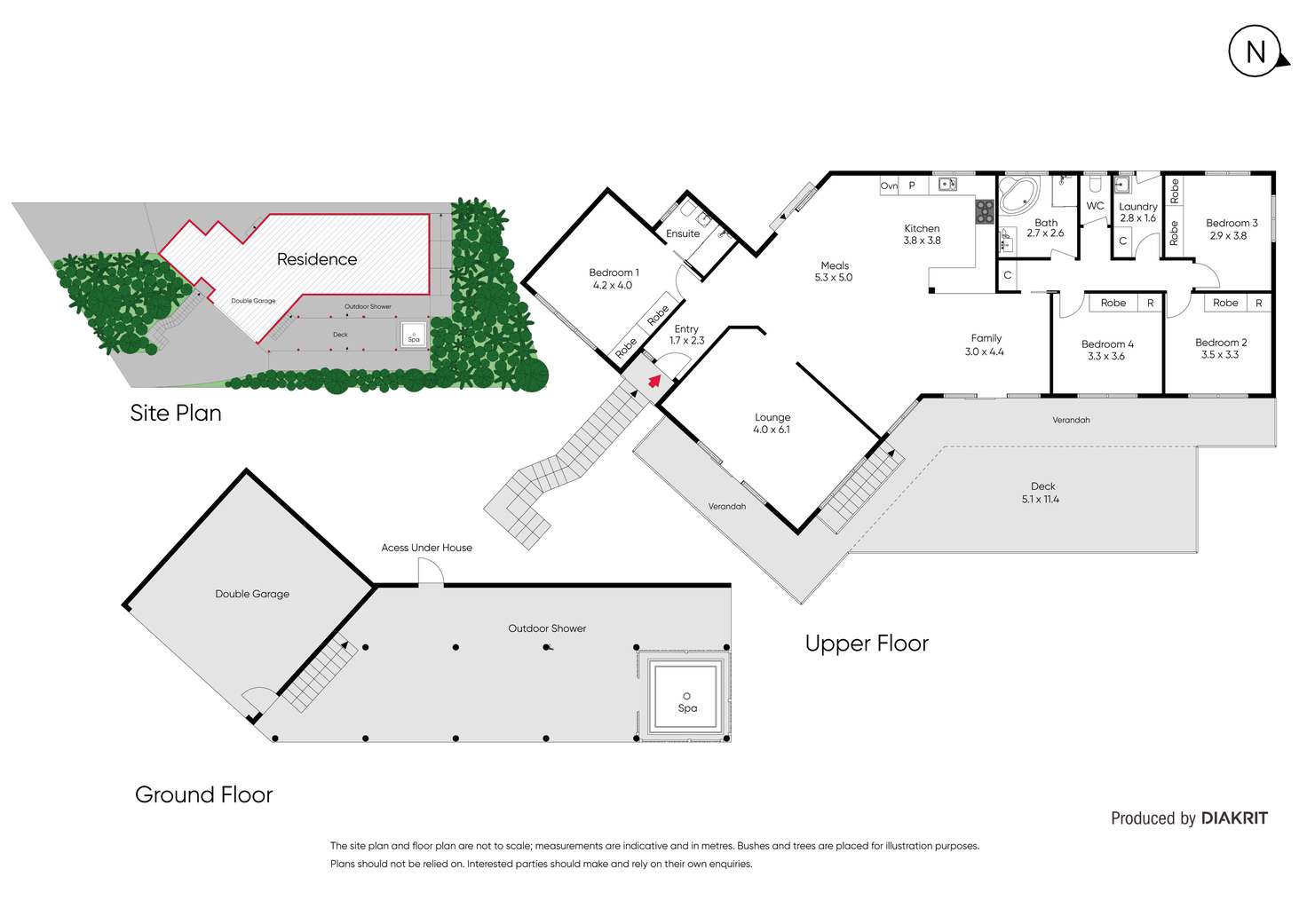 Floorplan of Homely house listing, 2 Anne Drive, Dromana VIC 3936