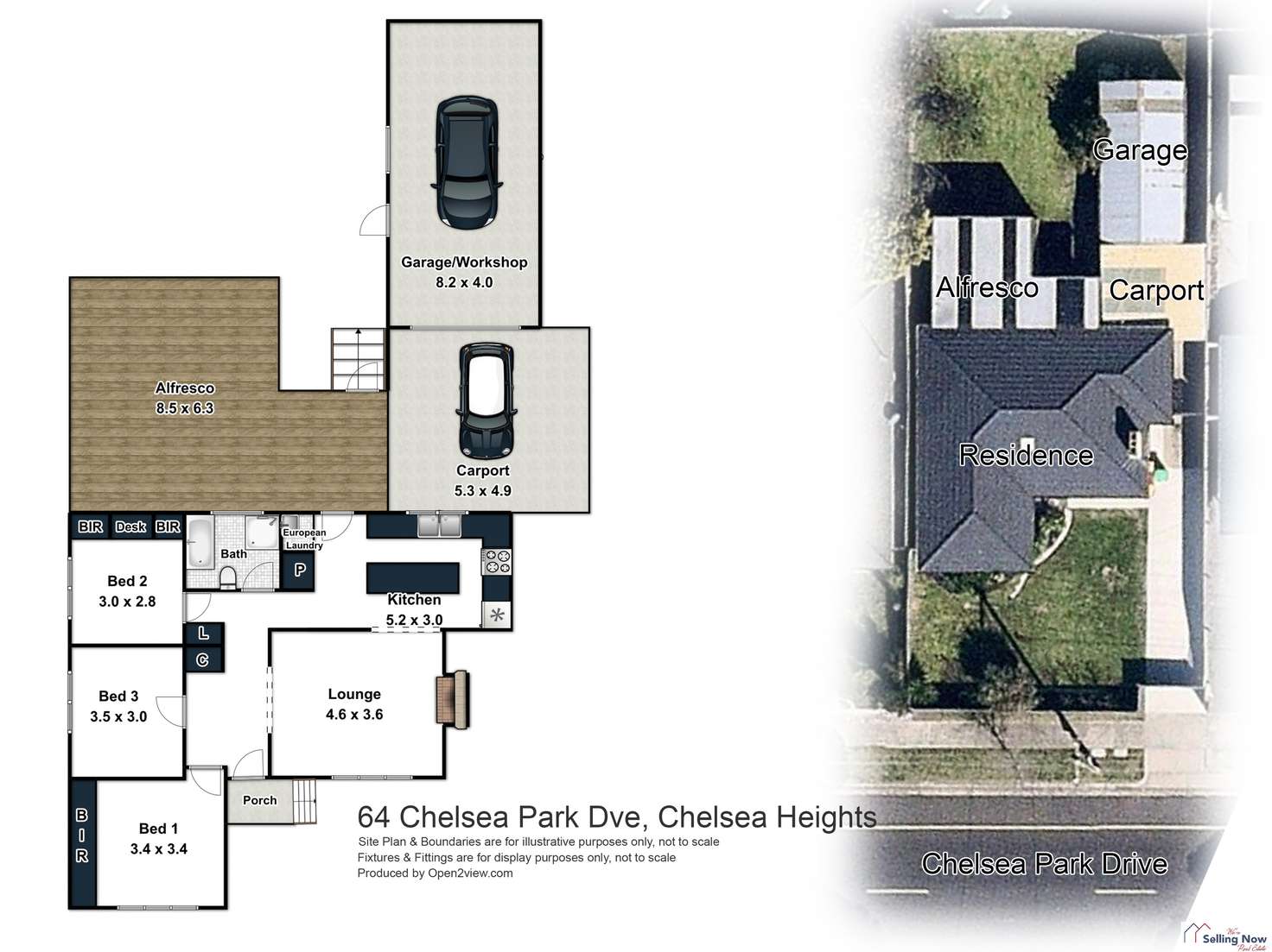 Floorplan of Homely house listing, 64 Chelsea Park Drive, Chelsea Heights VIC 3196