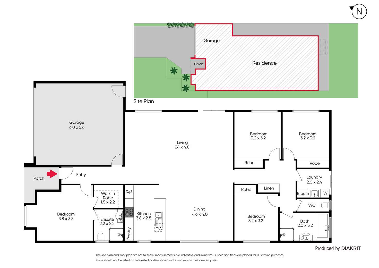 Floorplan of Homely house listing, 3 Kunuka Circuit, Caroline Springs VIC 3023