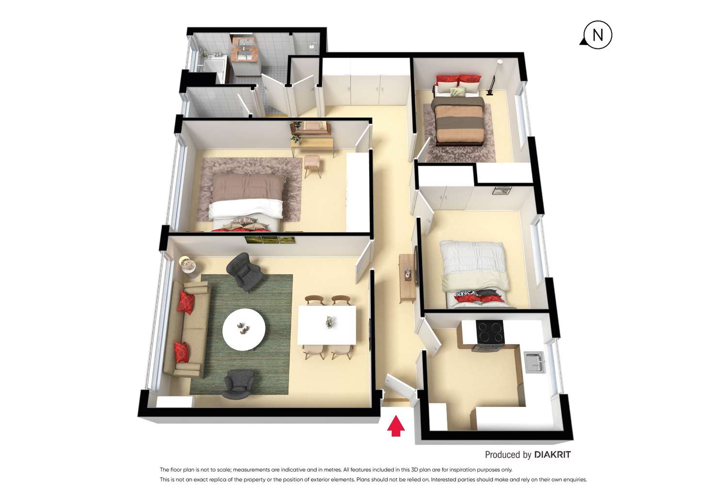 Floorplan of Homely apartment listing, 11/19 Mercer Road, Armadale VIC 3143