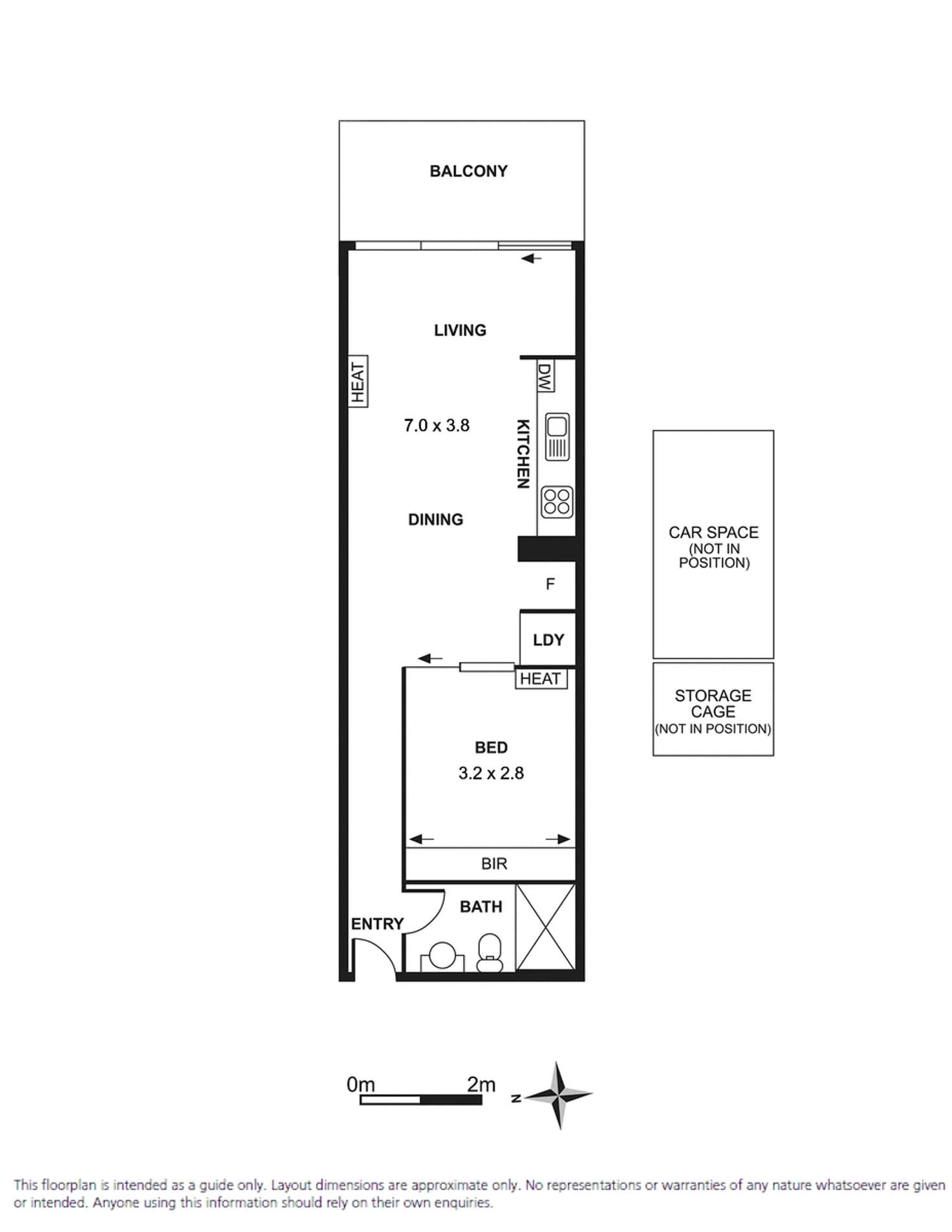 Floorplan of Homely apartment listing, 705/377 Burwood Road, Hawthorn VIC 3122