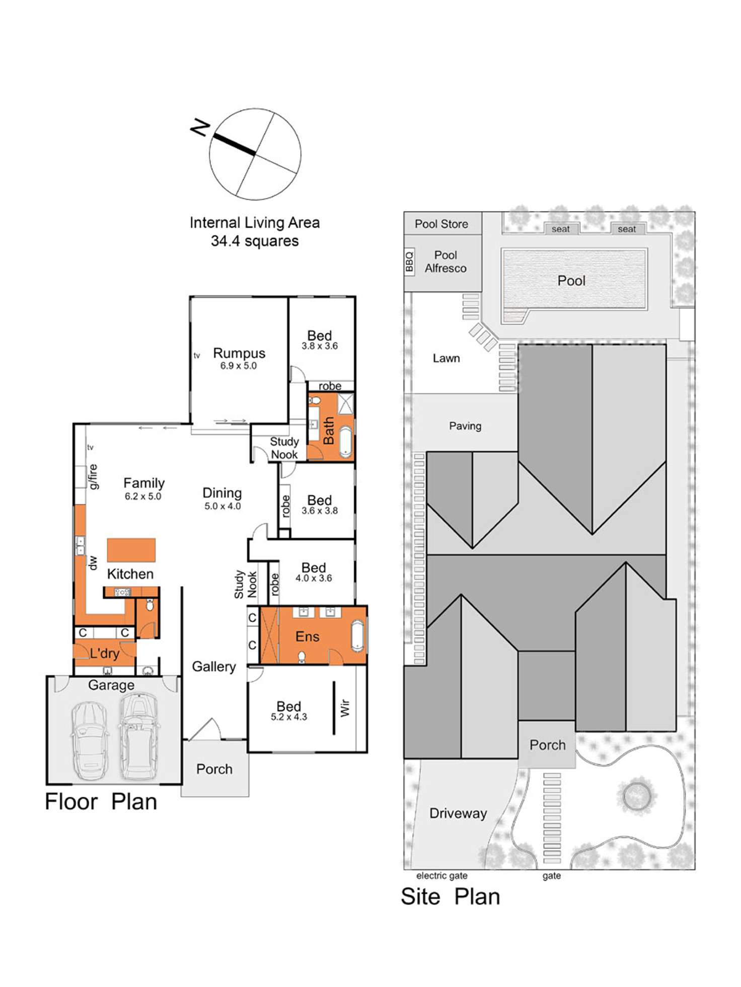 Floorplan of Homely house listing, 41 Wimborne Avenue, Mount Eliza VIC 3930