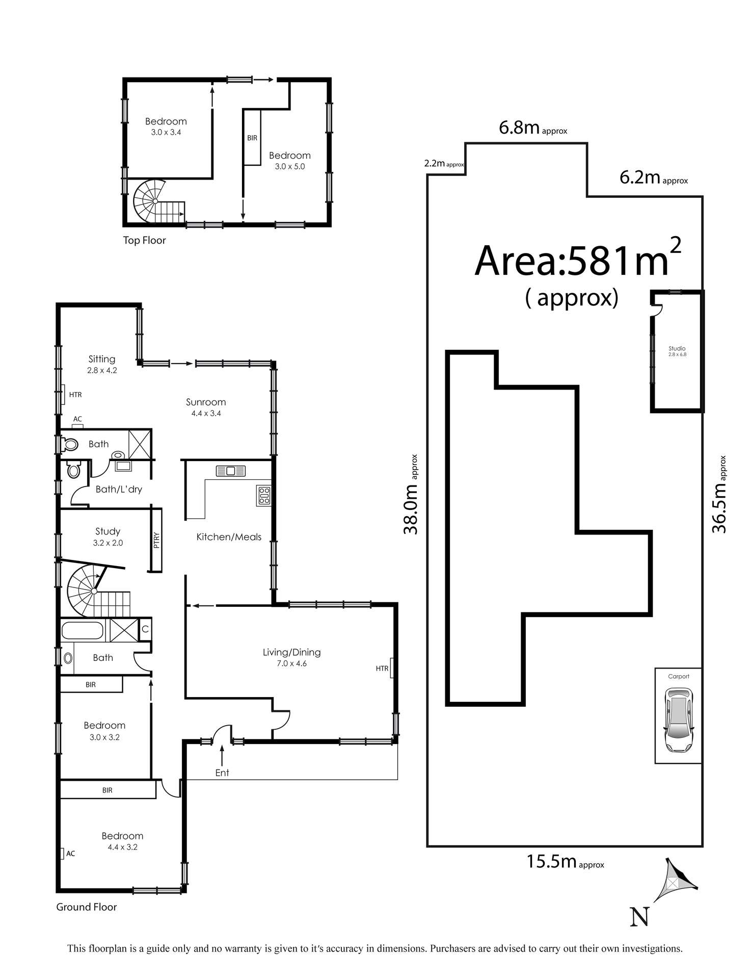 Floorplan of Homely house listing, 4 Stewart Avenue, Parkdale VIC 3195