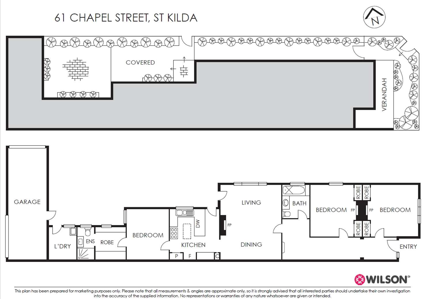 Floorplan of Homely house listing, 61 Chapel Street, St Kilda VIC 3182