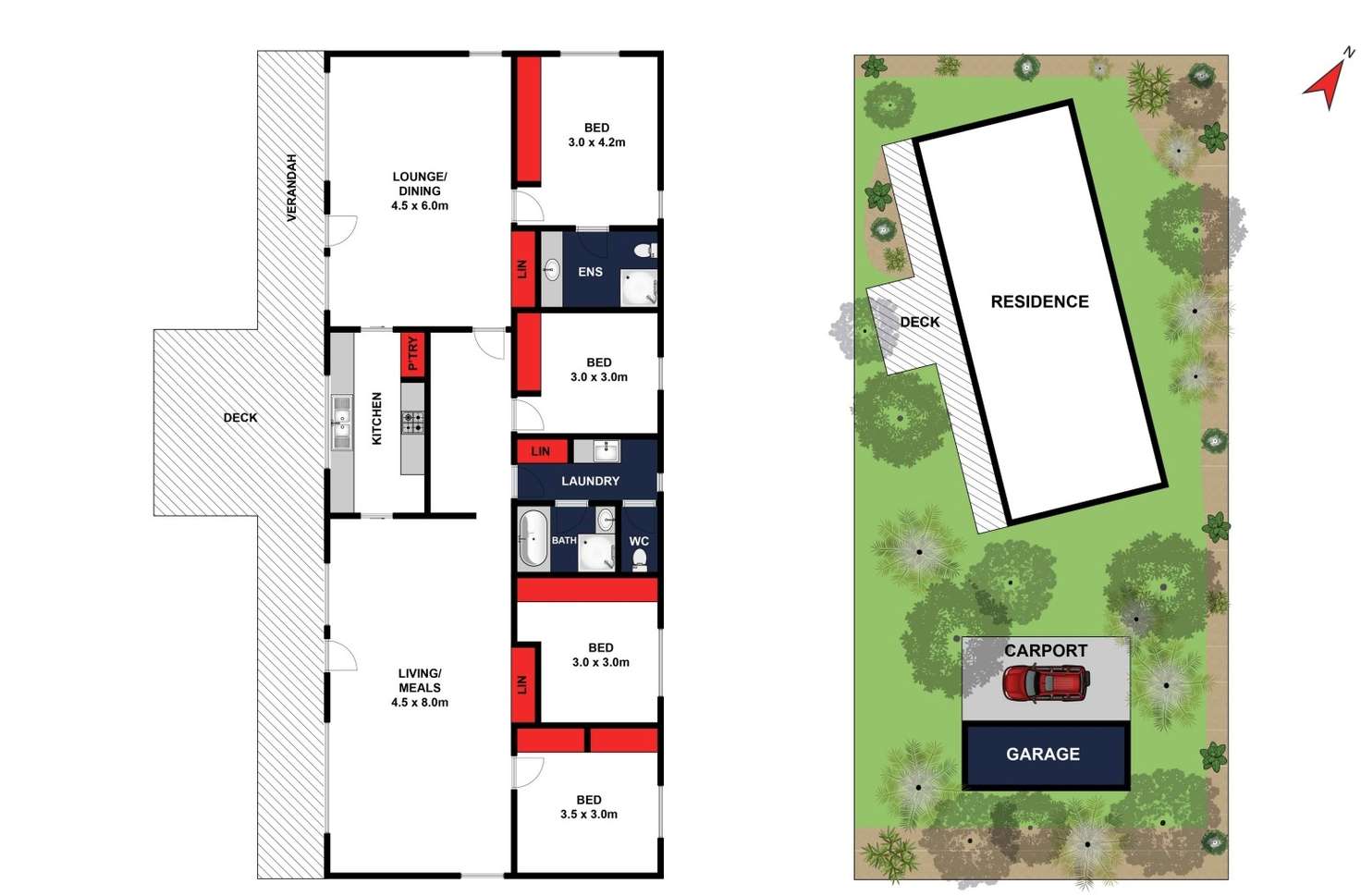 Floorplan of Homely house listing, 10 Thomson Street, Point Lonsdale VIC 3225