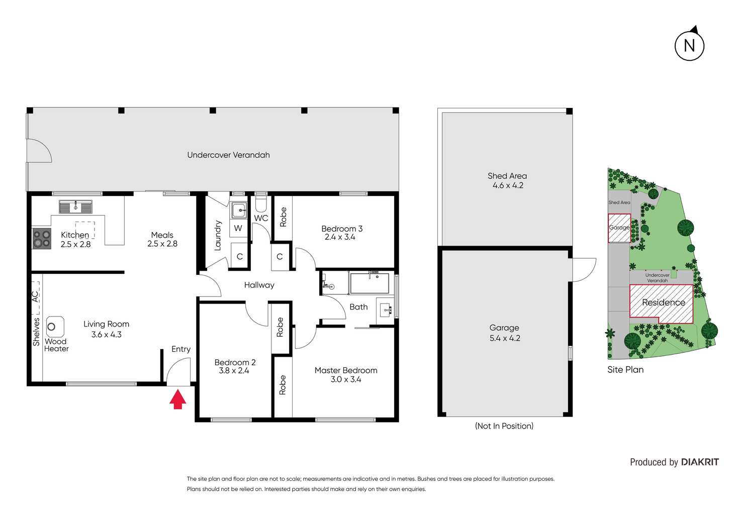 Floorplan of Homely house listing, 8 Olstead Drive, Baxter VIC 3911