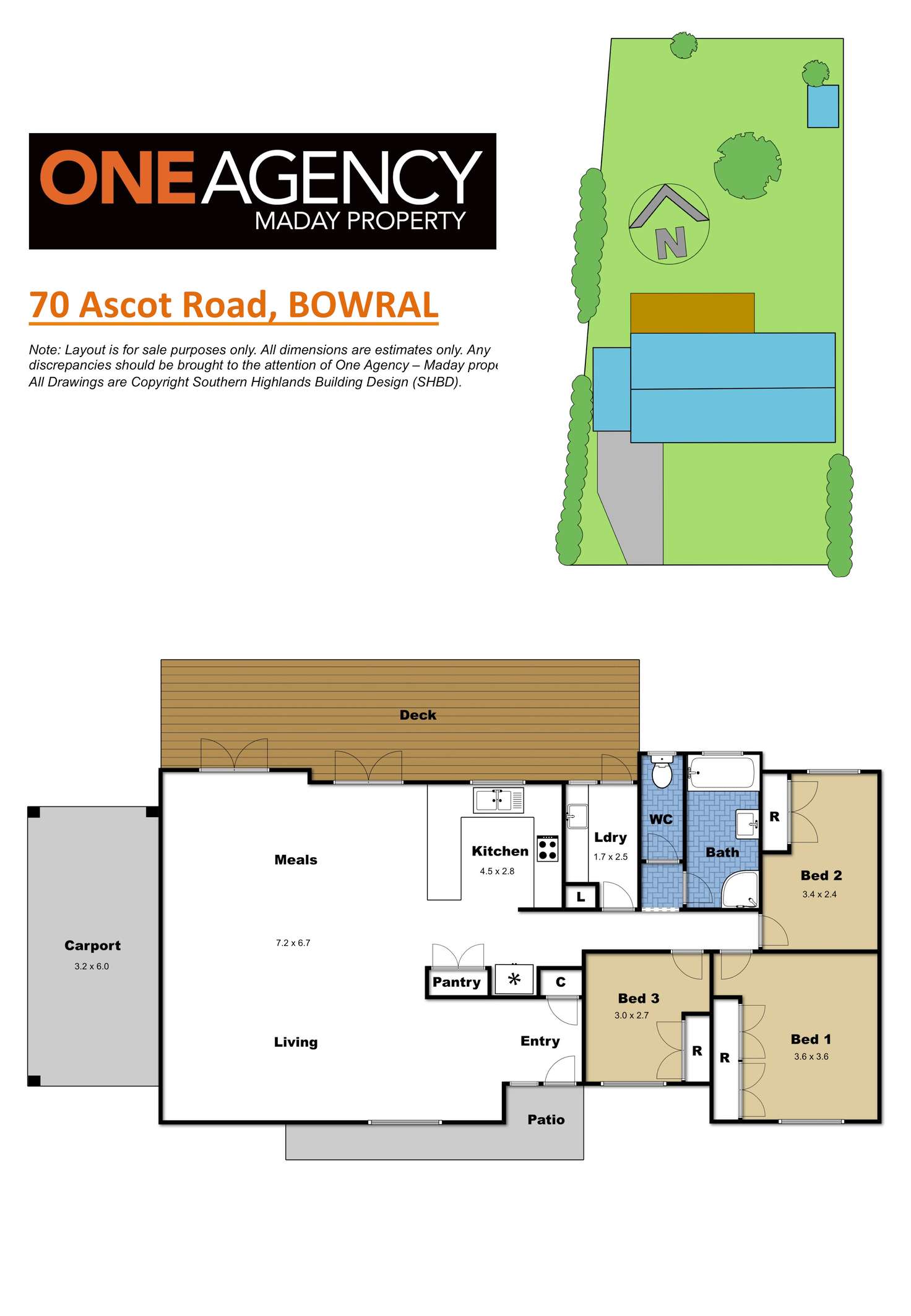 Floorplan of Homely house listing, 70 Ascot Road, Bowral NSW 2576
