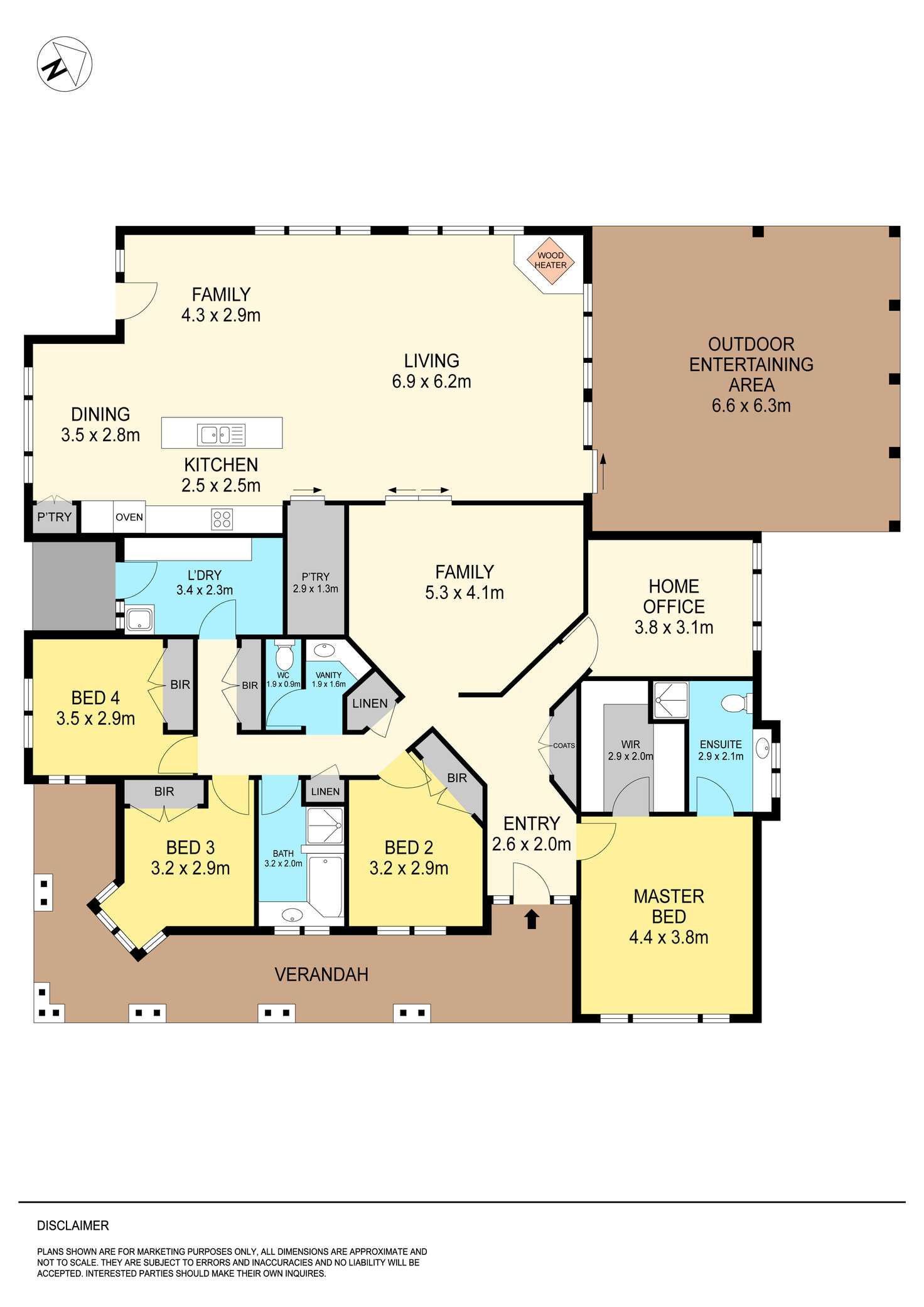 Floorplan of Homely house listing, 15 Rattray Court, Canadian VIC 3350