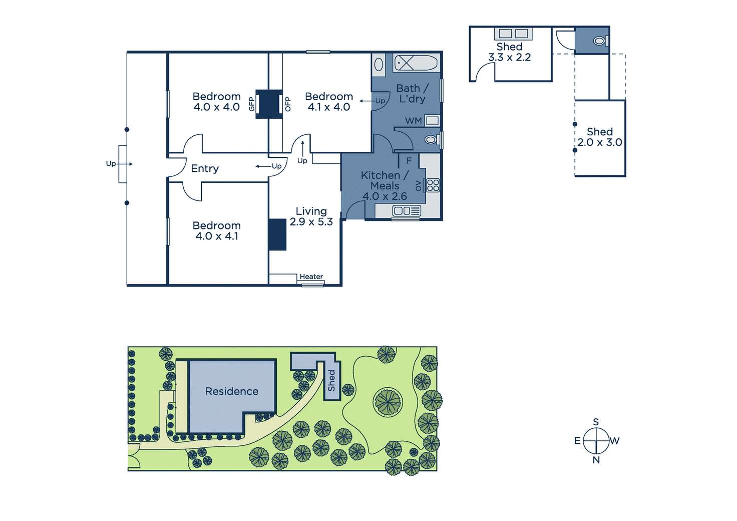 Floorplan of Homely house listing, 49 Mary Street, Kew VIC 3101