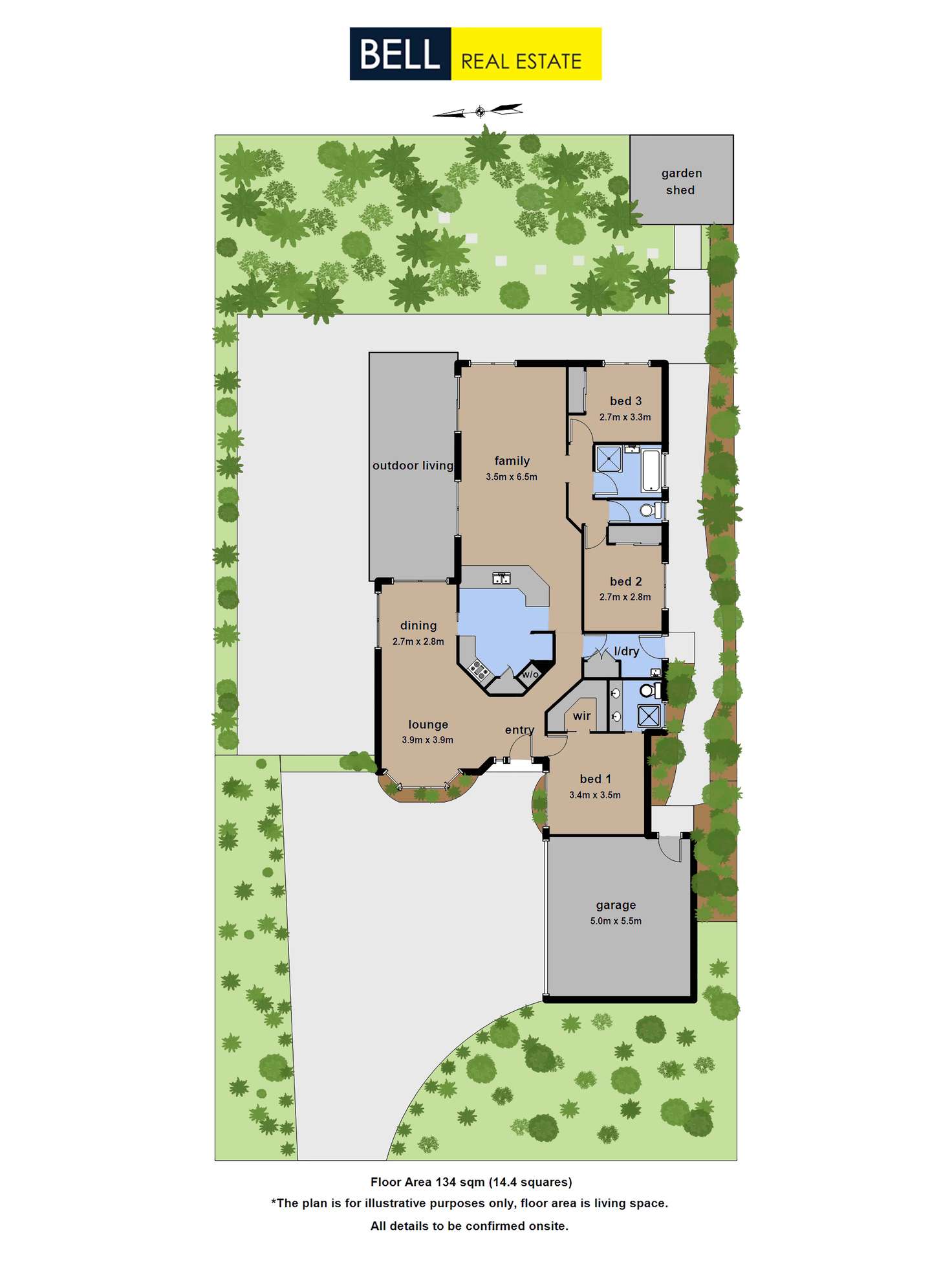 Floorplan of Homely house listing, 10 Pioneer Way, Kilsyth South VIC 3137