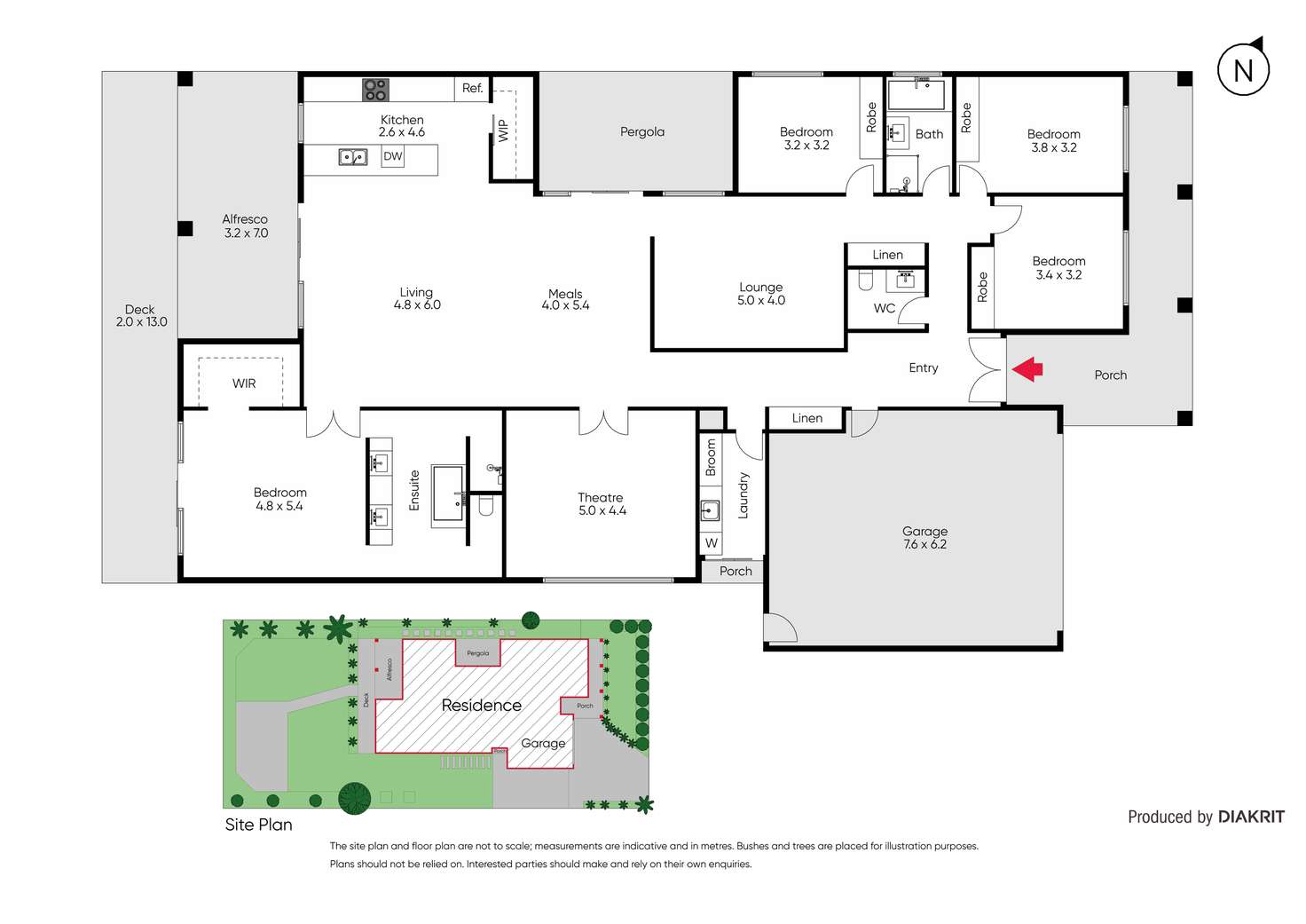 Floorplan of Homely house listing, 48 Benalla Avenue, Eynesbury VIC 3338