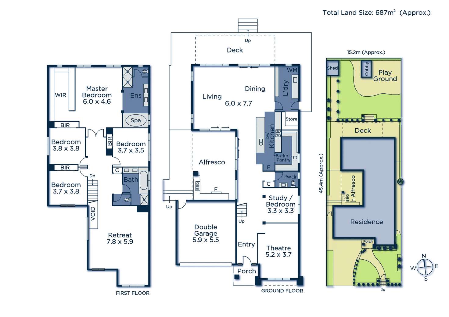 Floorplan of Homely house listing, 19 Halsey Street, Box Hill South VIC 3128