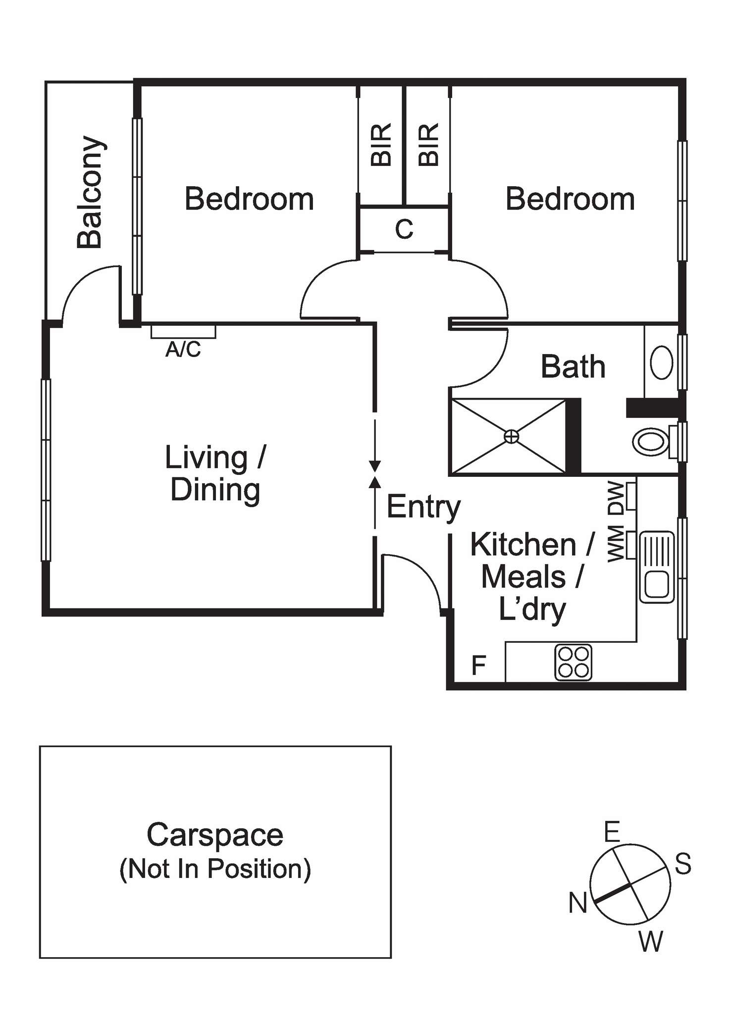 Floorplan of Homely apartment listing, 3/12 Maroona Road, Carnegie VIC 3163