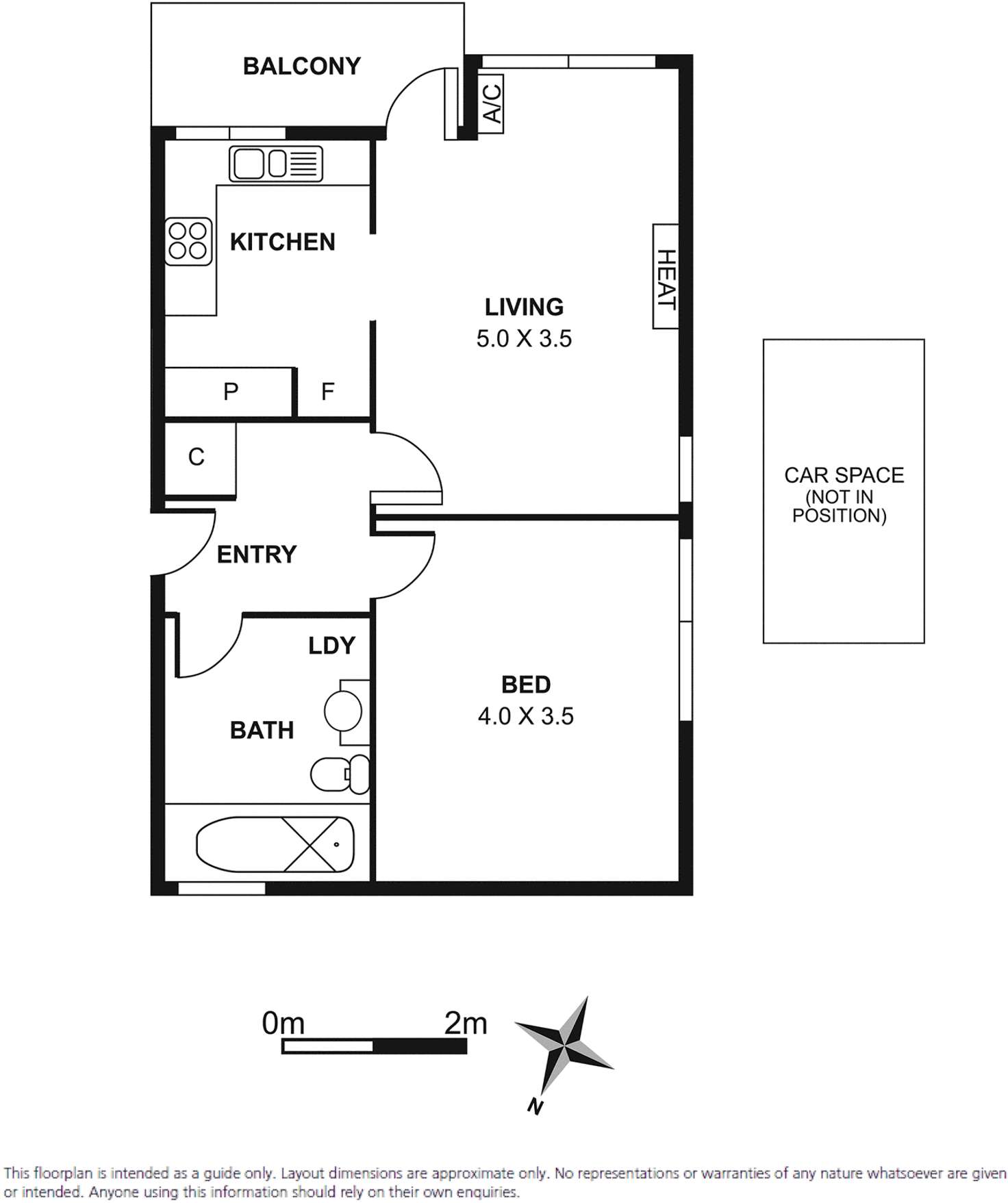 Floorplan of Homely apartment listing, 24/9 Lisson Grove, Hawthorn VIC 3122