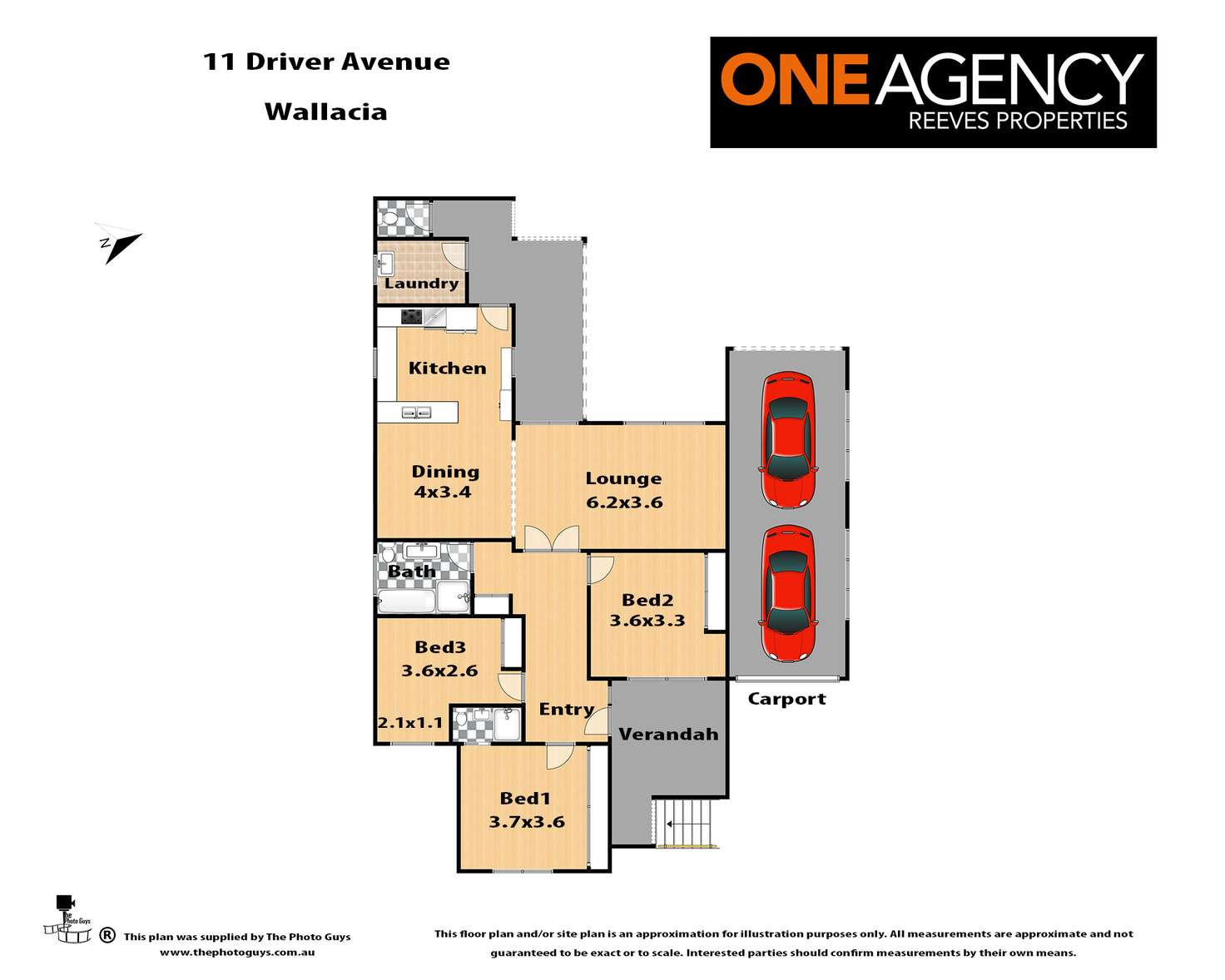 Floorplan of Homely house listing, 11 Driver Avenue, Wallacia NSW 2745