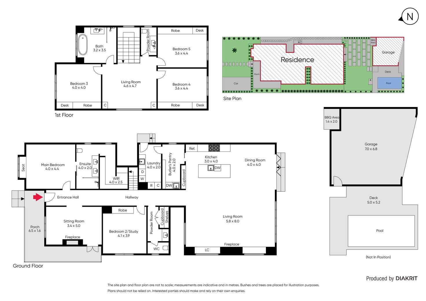 Floorplan of Homely house listing, 40 Mills Street, Hampton VIC 3188